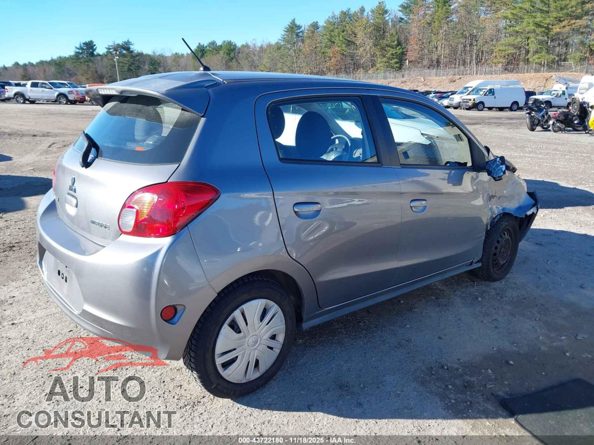 MITSUBISHI MIRAGE 2015 - ML32A3HJ7FH059239