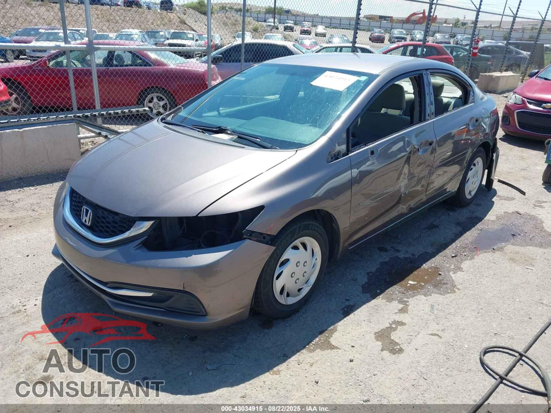 HONDA CIVIC 2014 - 19XFB2F57EE086568
