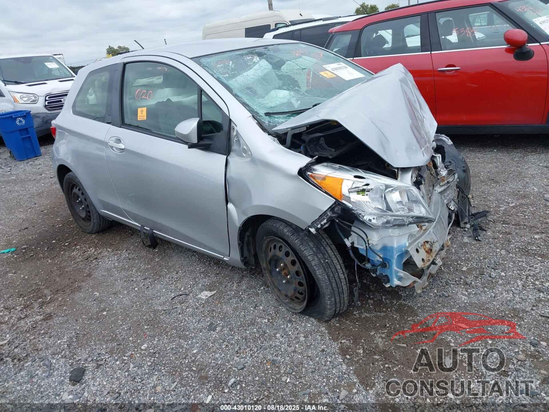 TOYOTA YARIS 2012 - JTDJTUD38CD519155