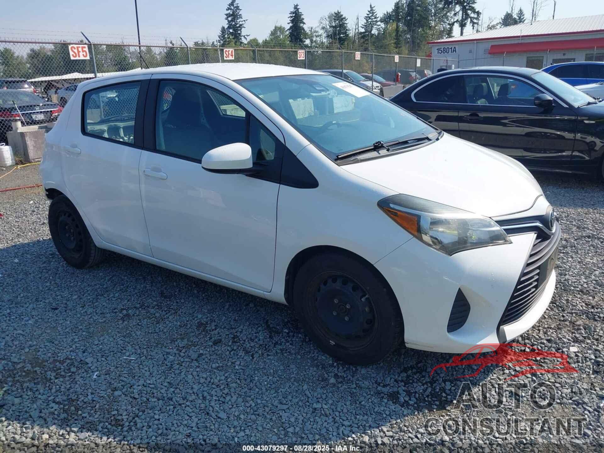 TOYOTA YARIS 2017 - VNKKTUD36HA080011