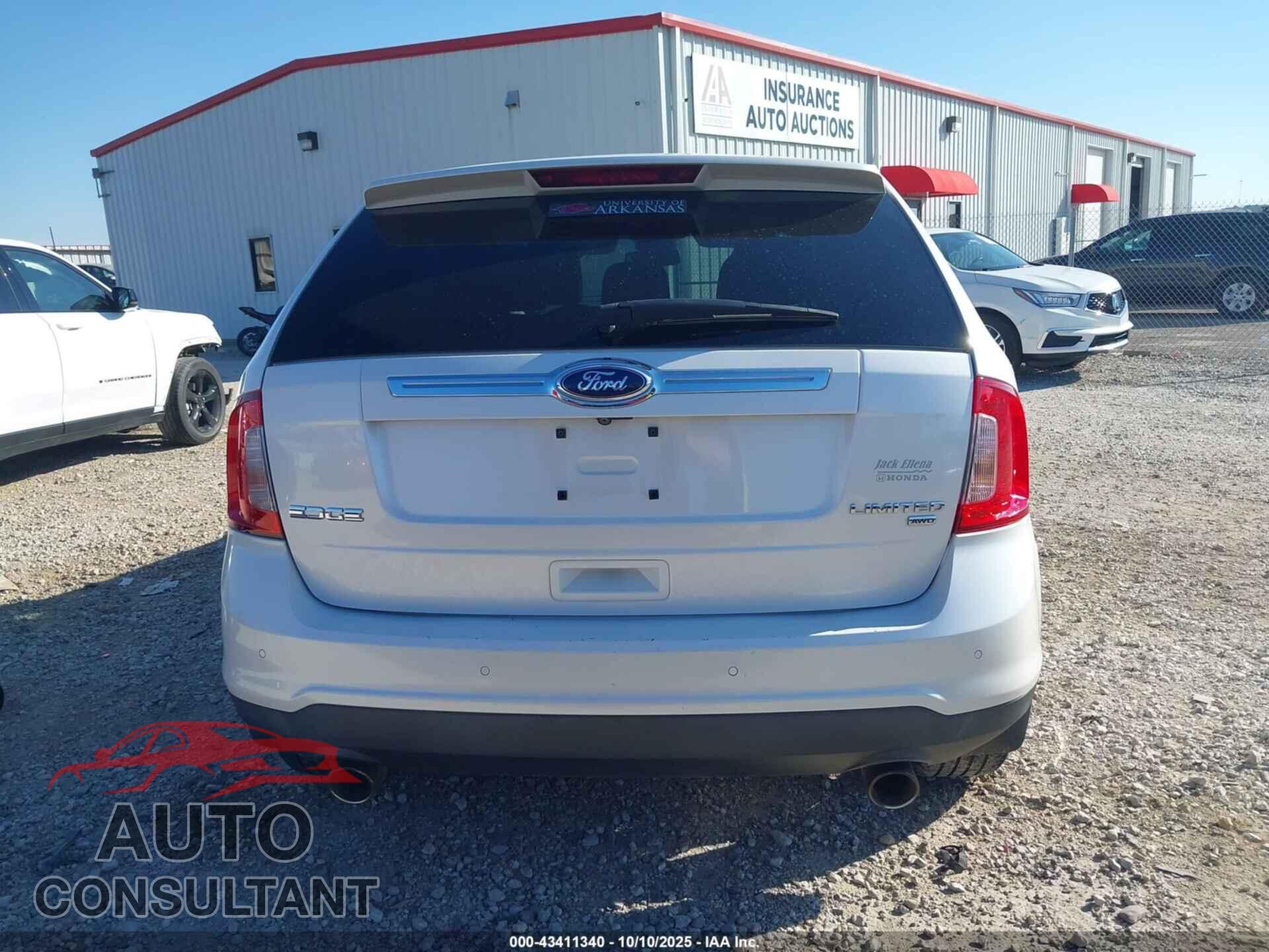 FORD EDGE 2011 - 2FMDK4KCXBBB41133