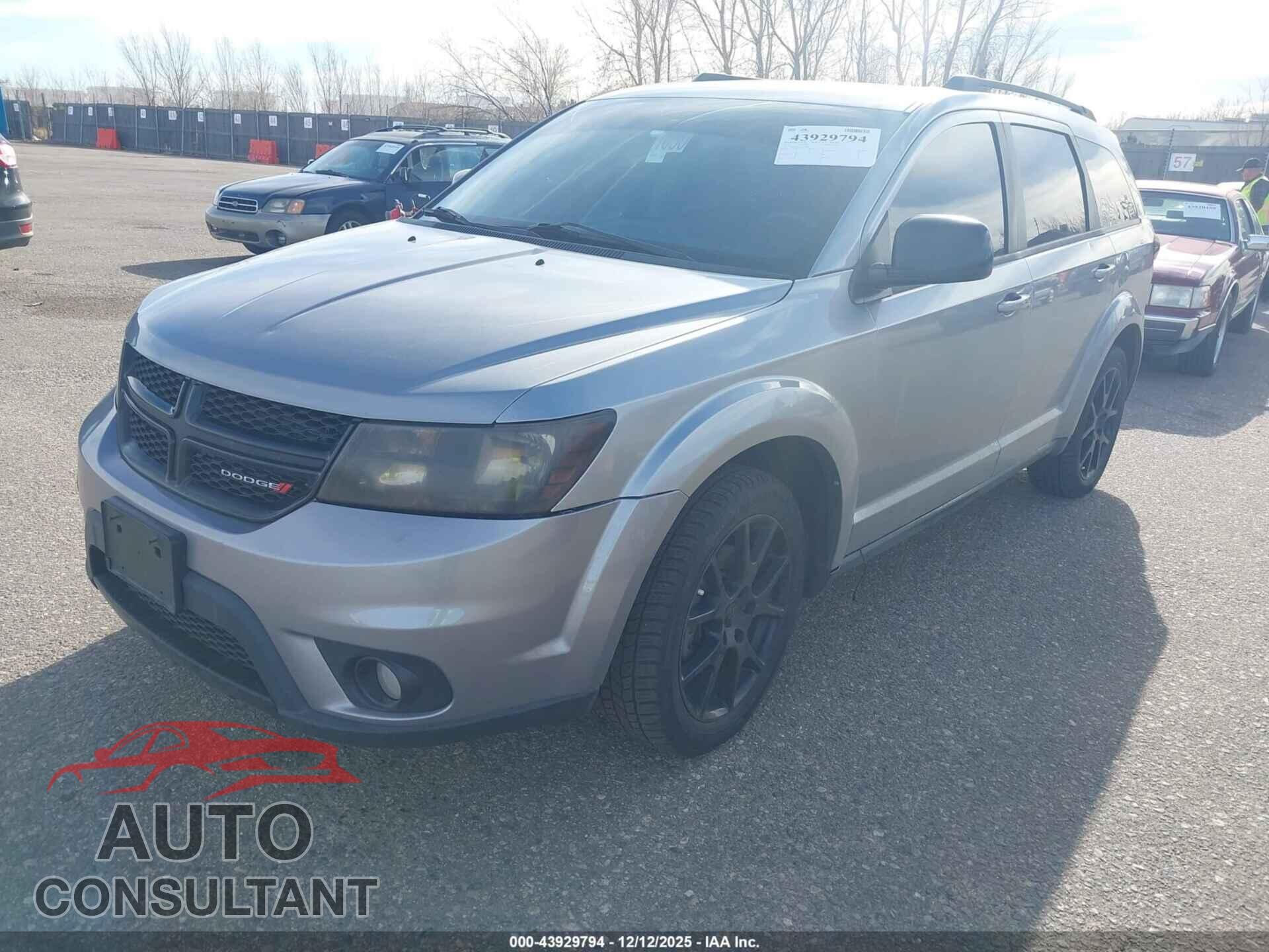 DODGE JOURNEY 2015 - 3C4PDCBB1FT707980