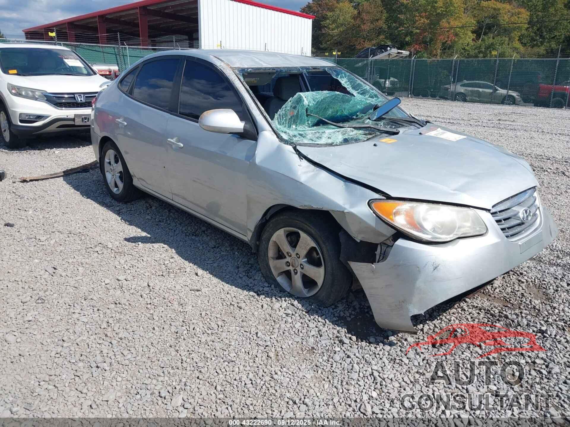 HYUNDAI ELANTRA 2010 - KMHDU4AD4AU994821