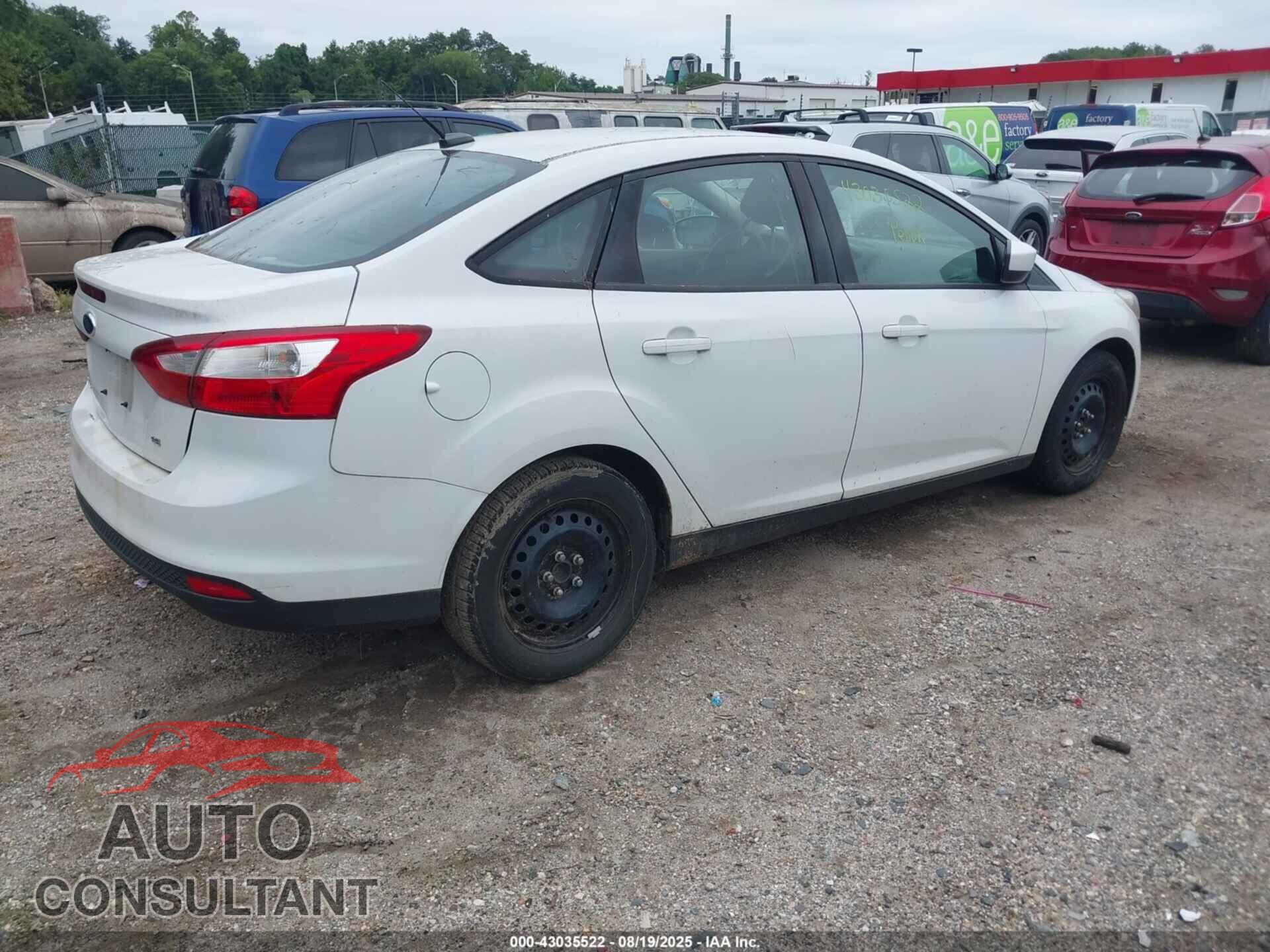 FORD FOCUS 2012 - 1FAHP3F22CL184259