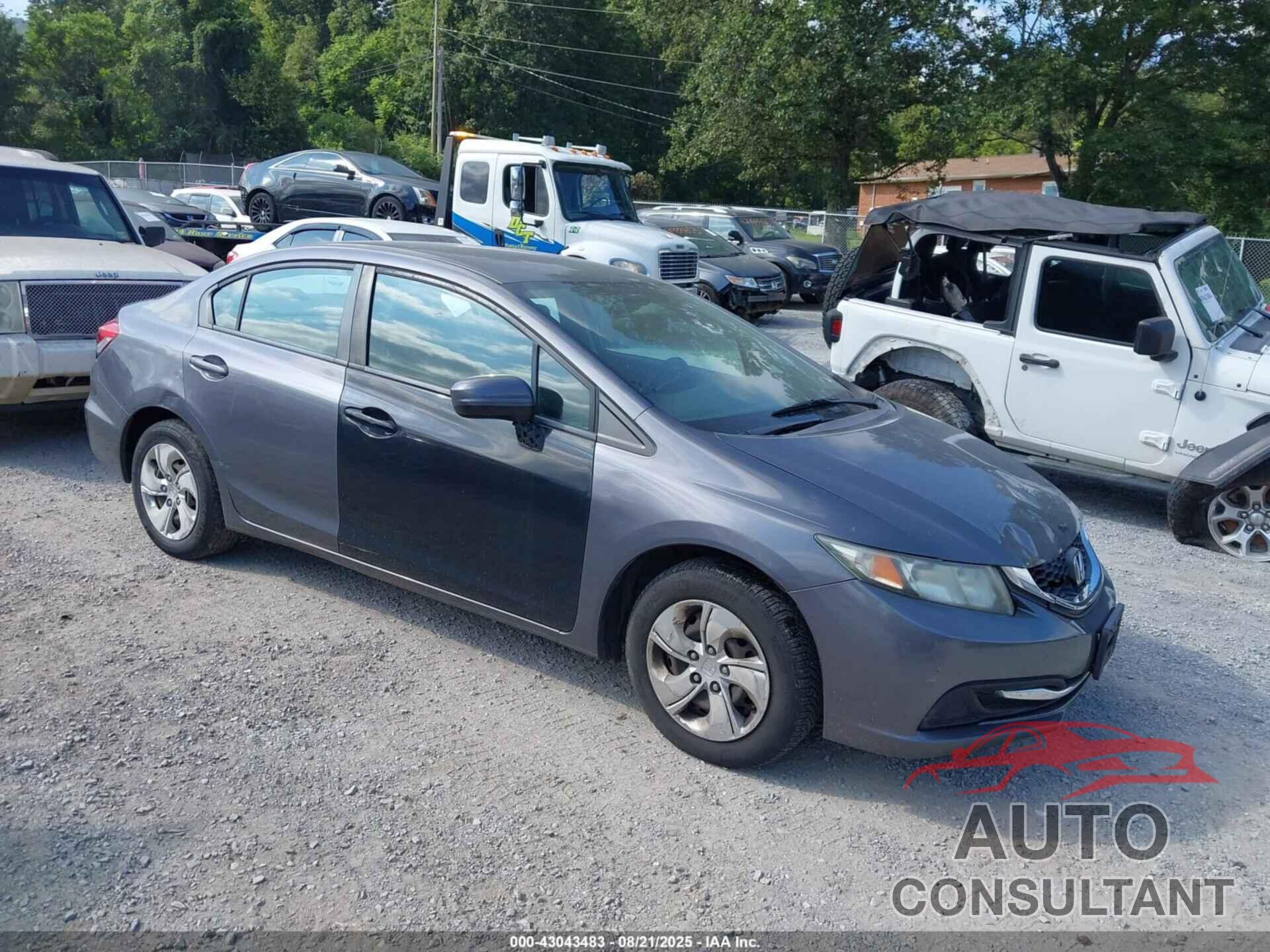 HONDA CIVIC 2014 - 2HGFB2F50EH504488