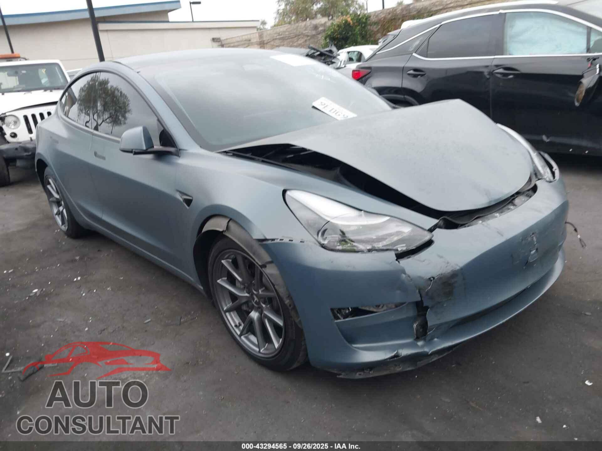 TESLA MODEL 3 2022 - 5YJ3E1EB6NF357593