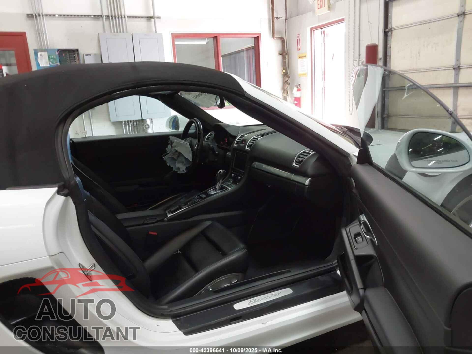PORSCHE BOXSTER 2013 - WP0CA2A86DK112080