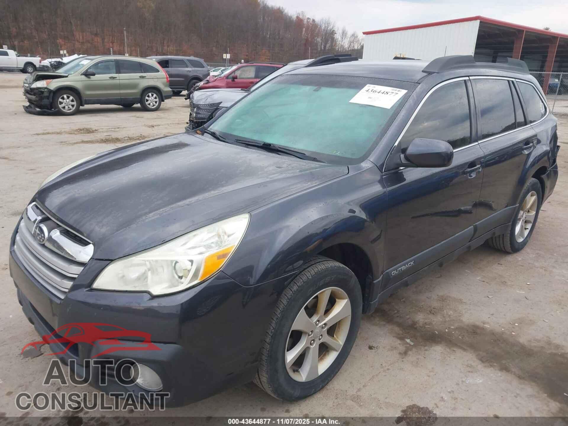 SUBARU OUTBACK 2013 - 4S4BRCCC7D3200718