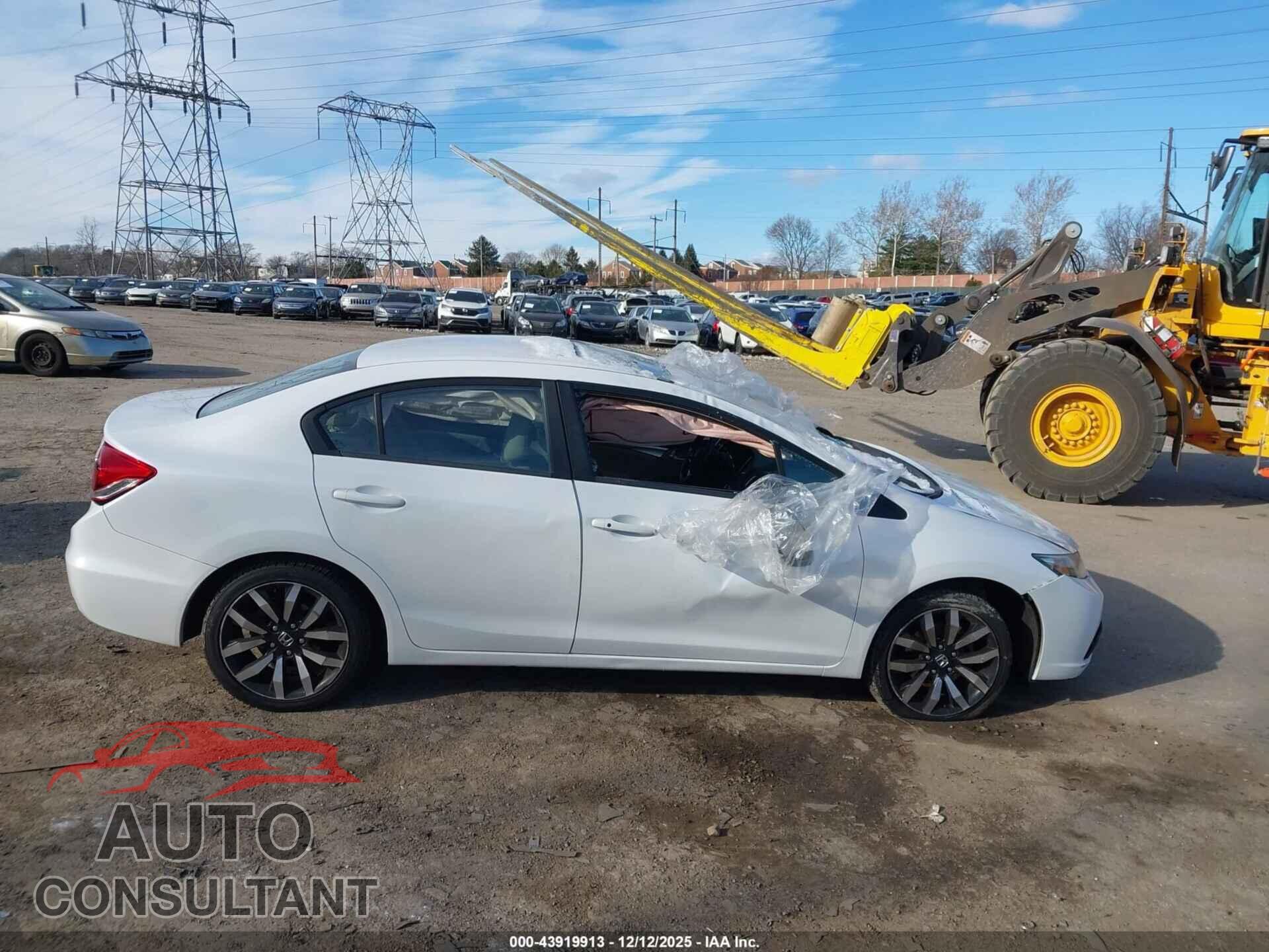 HONDA CIVIC 2014 - 19XFB2F90EE242534