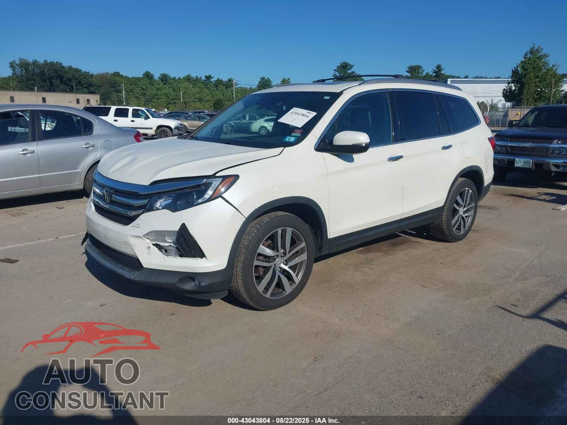 HONDA PILOT 2016 - 5FNYF6H05GB046038