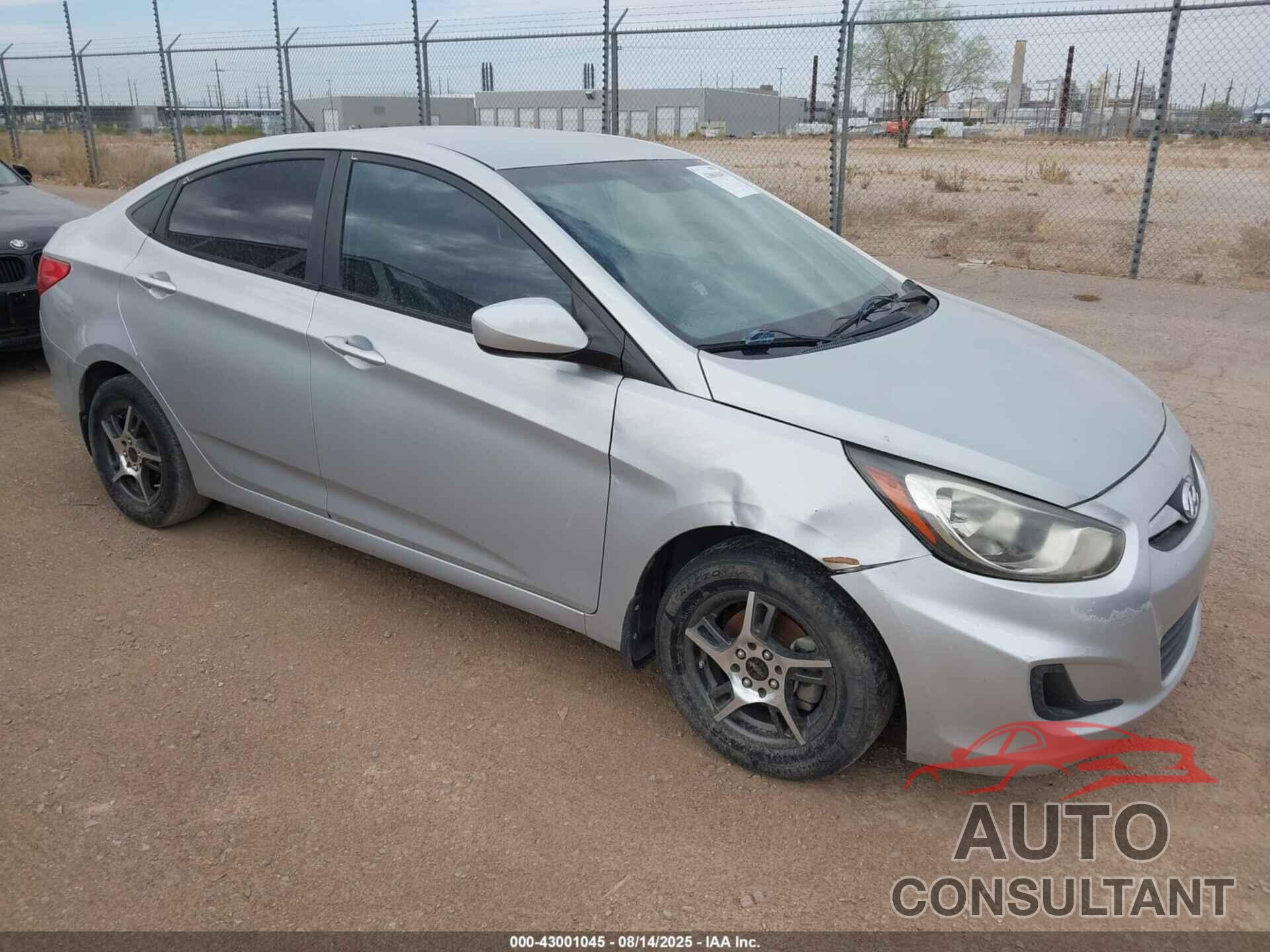 HYUNDAI ACCENT 2013 - KMHCT4AE2DU462933