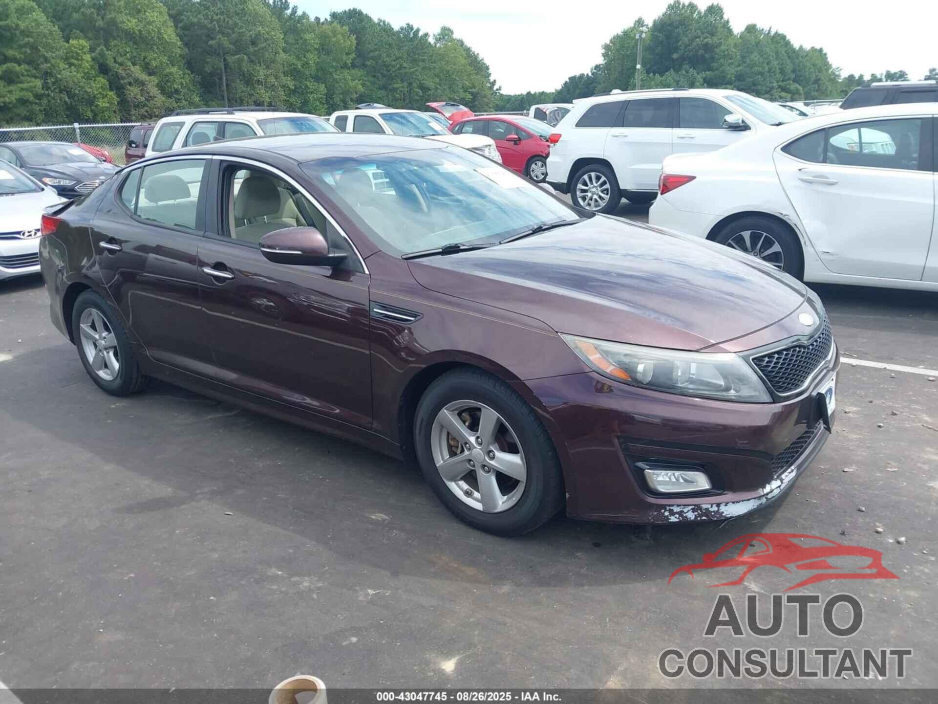 KIA OPTIMA 2014 - 5XXGM4A73EG271064