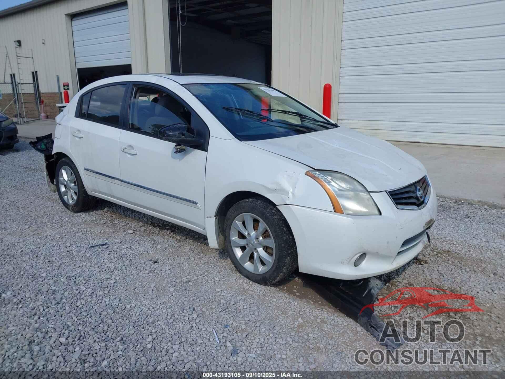 NISSAN SENTRA 2012 - 3N1AB6AP2CL734095