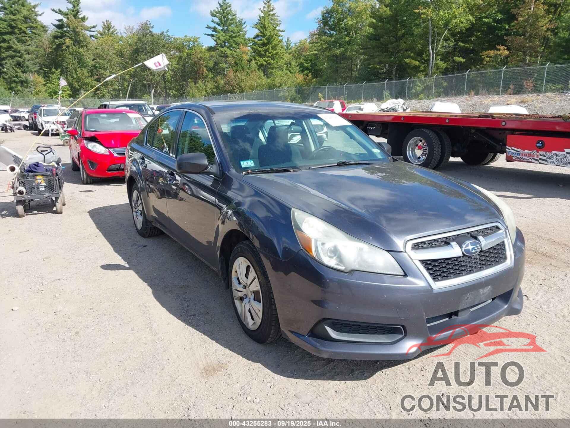 SUBARU LEGACY 2013 - 4S3BMBA69D3046815