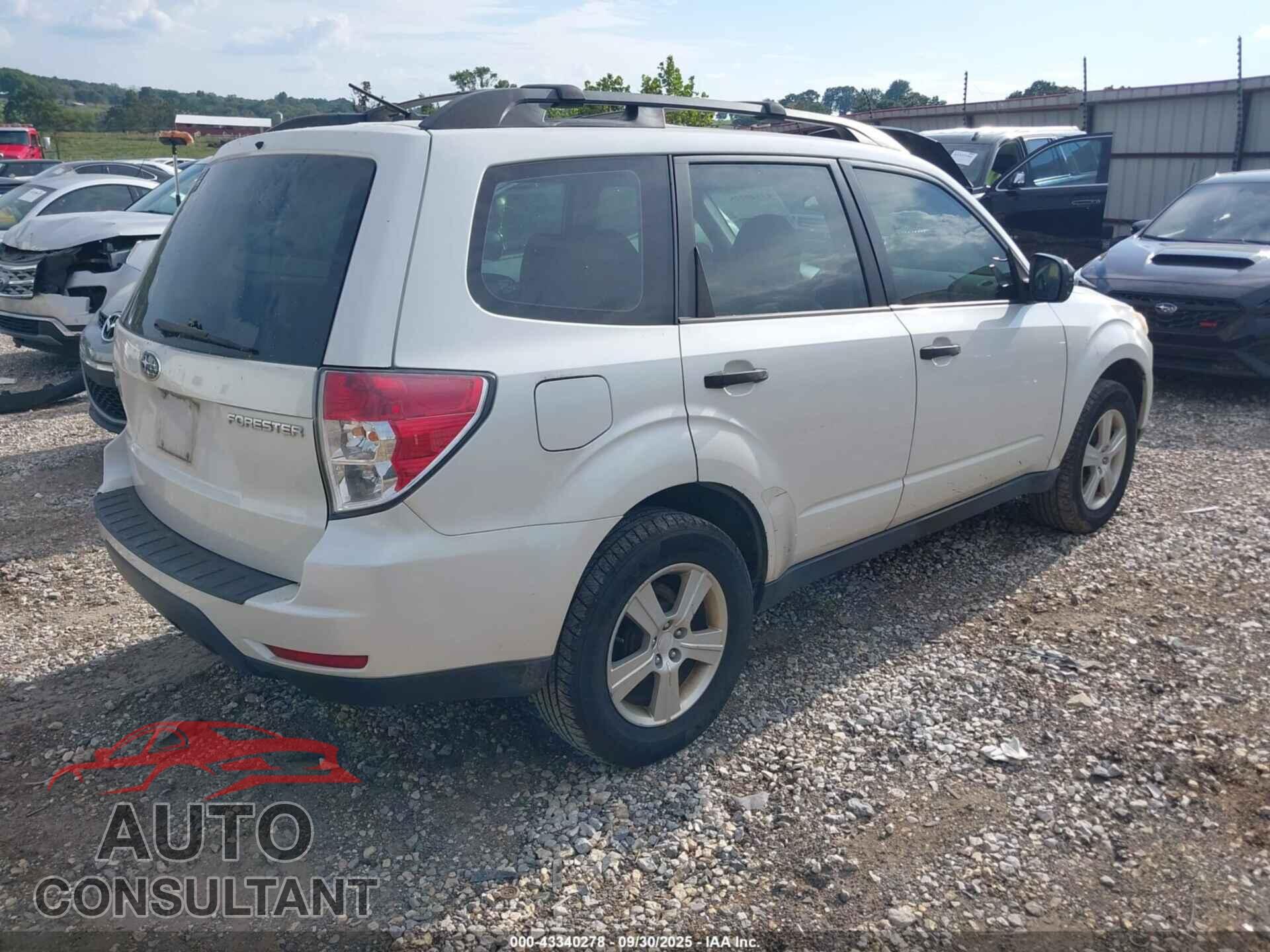 SUBARU FORESTER 2012 - JF2SHBBC1CH408227