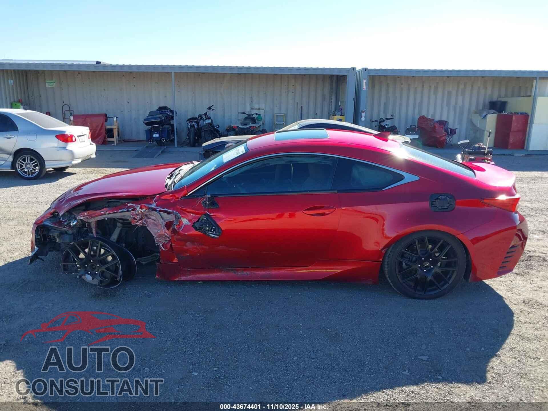 LEXUS RC 350 2015 - JTHSE5BC3F5000132