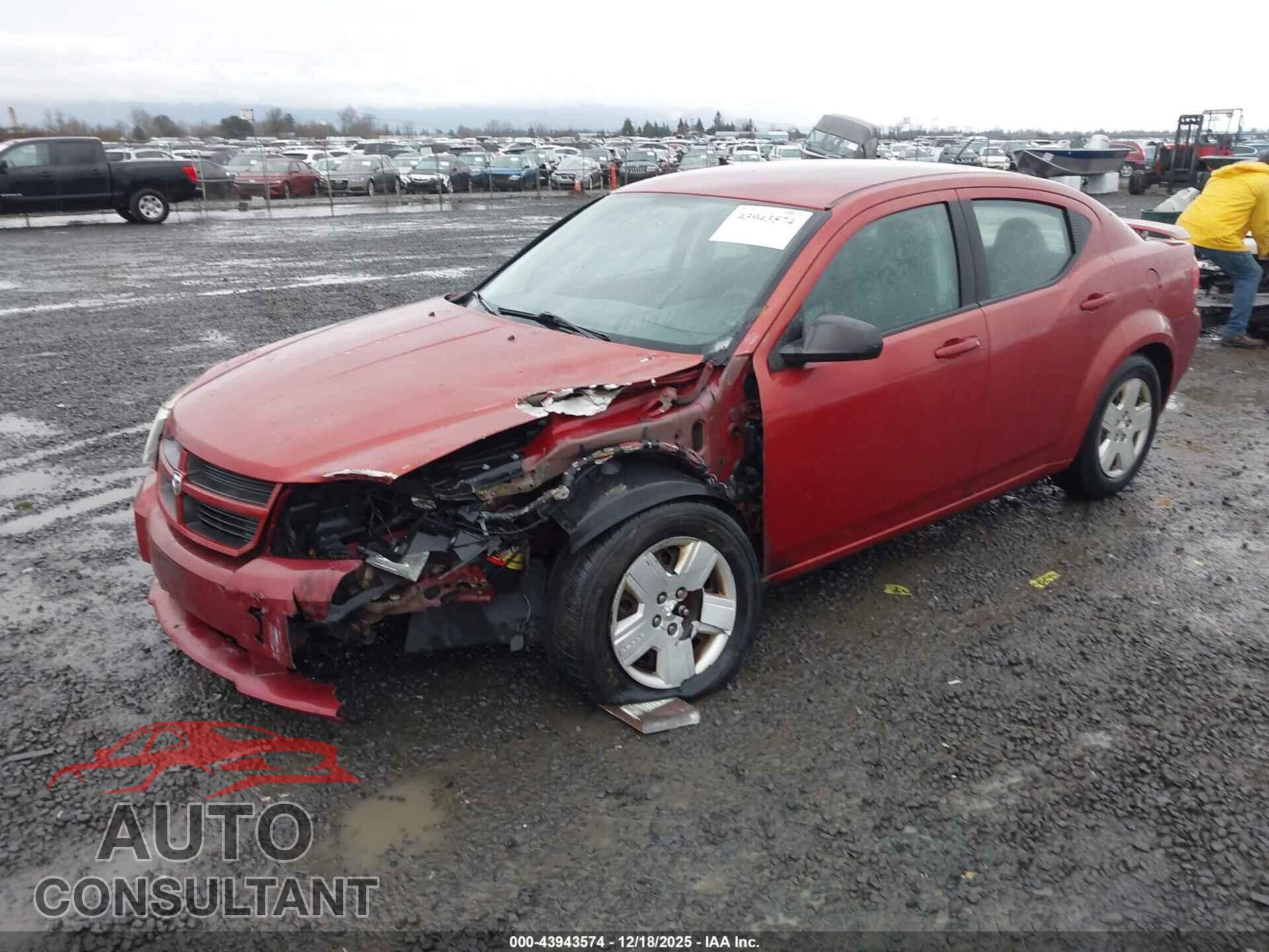 DODGE AVENGER 2010 - 1B3CC4FB0AN111478