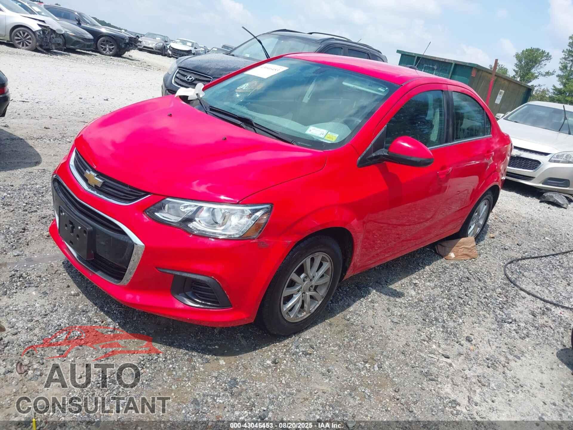 CHEVROLET SONIC 2017 - 1G1JD5SHXH4117039