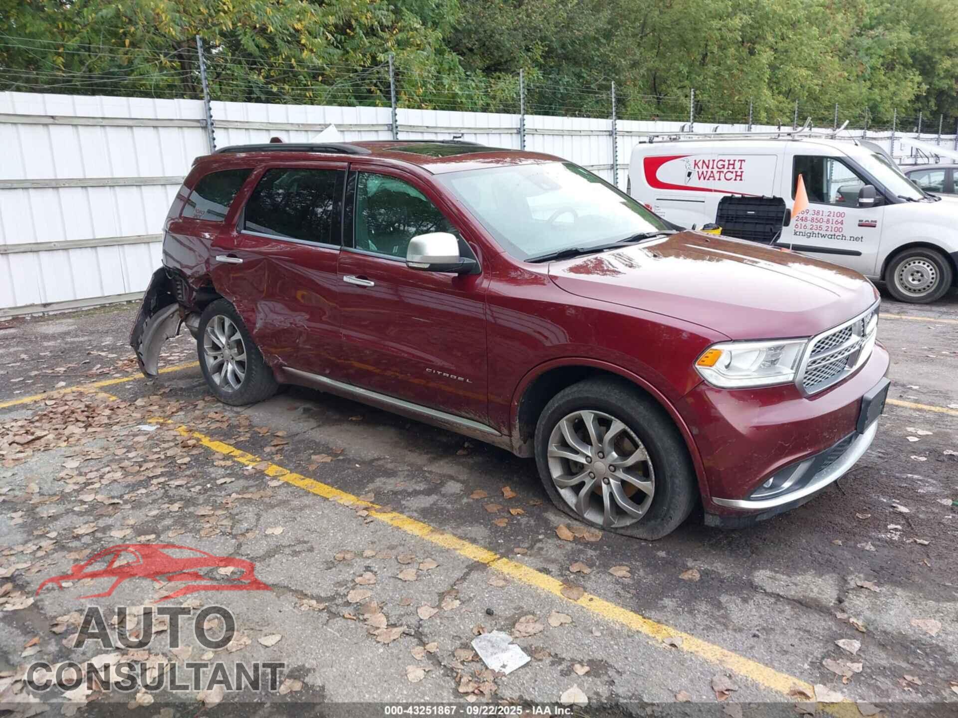 DODGE DURANGO 2017 - 1C4RDJEG4HC931151