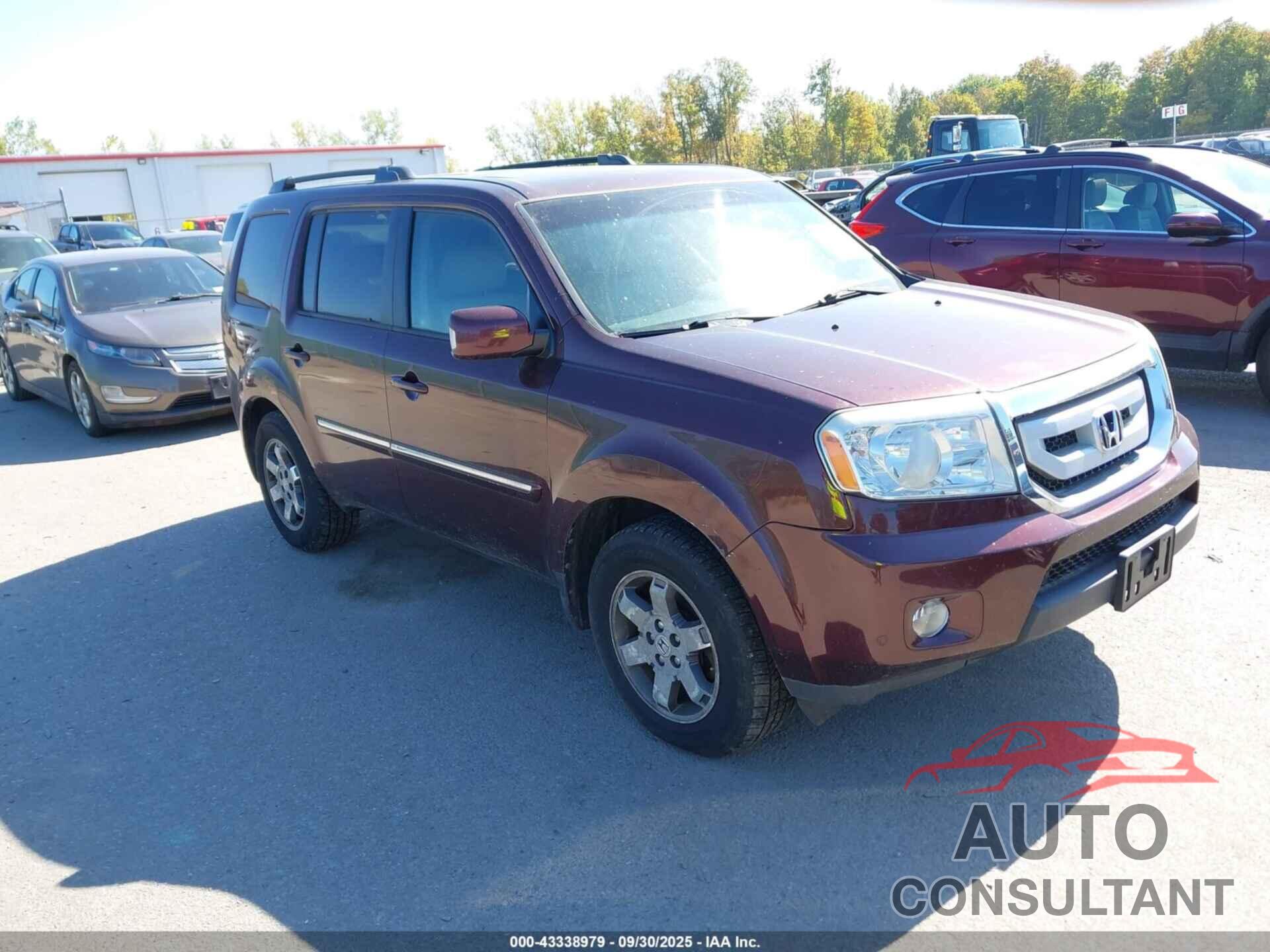 HONDA PILOT 2010 - 5FNYF4H99AB040690