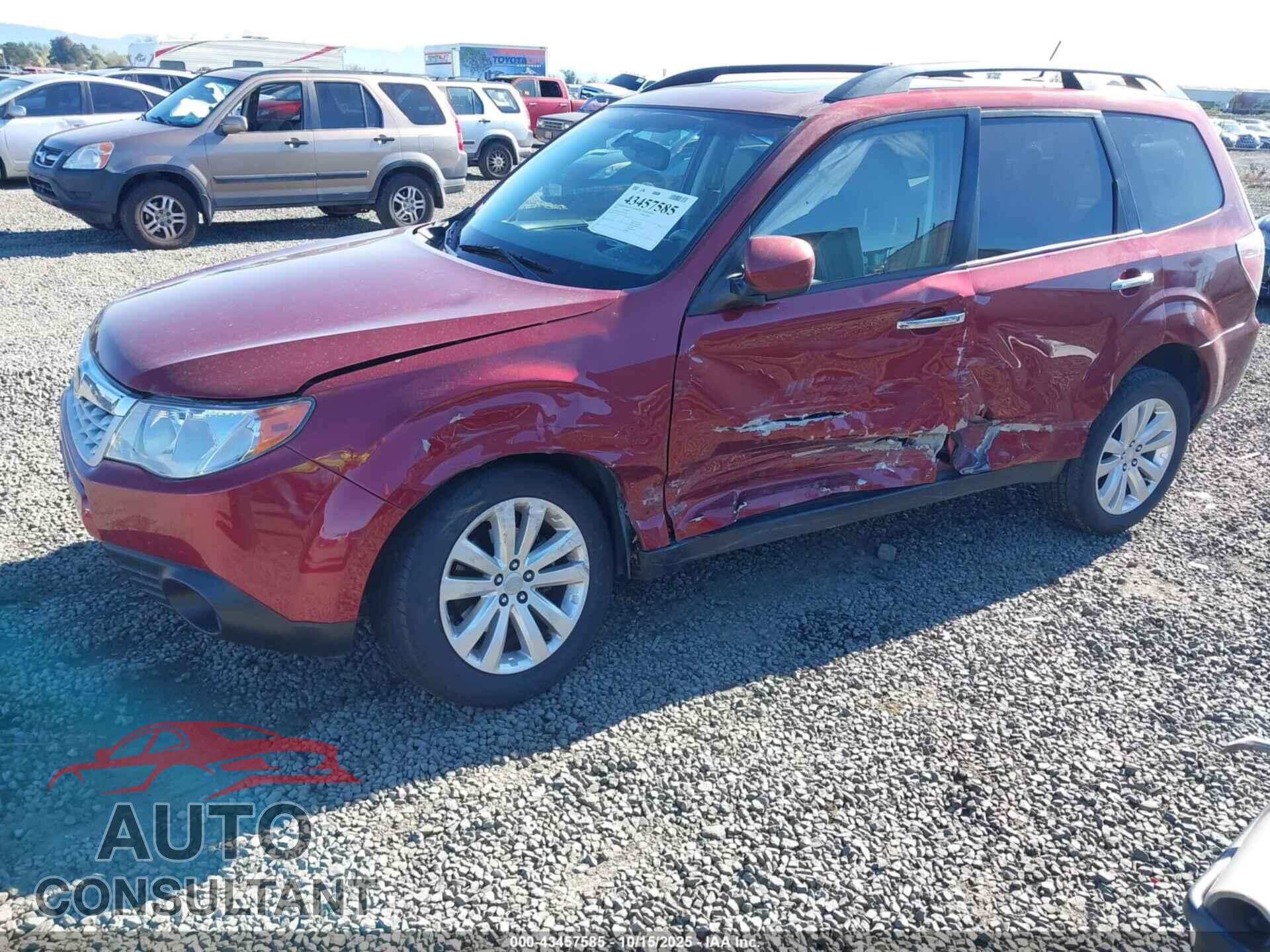 SUBARU FORESTER 2011 - JF2SHAEC3BH762609