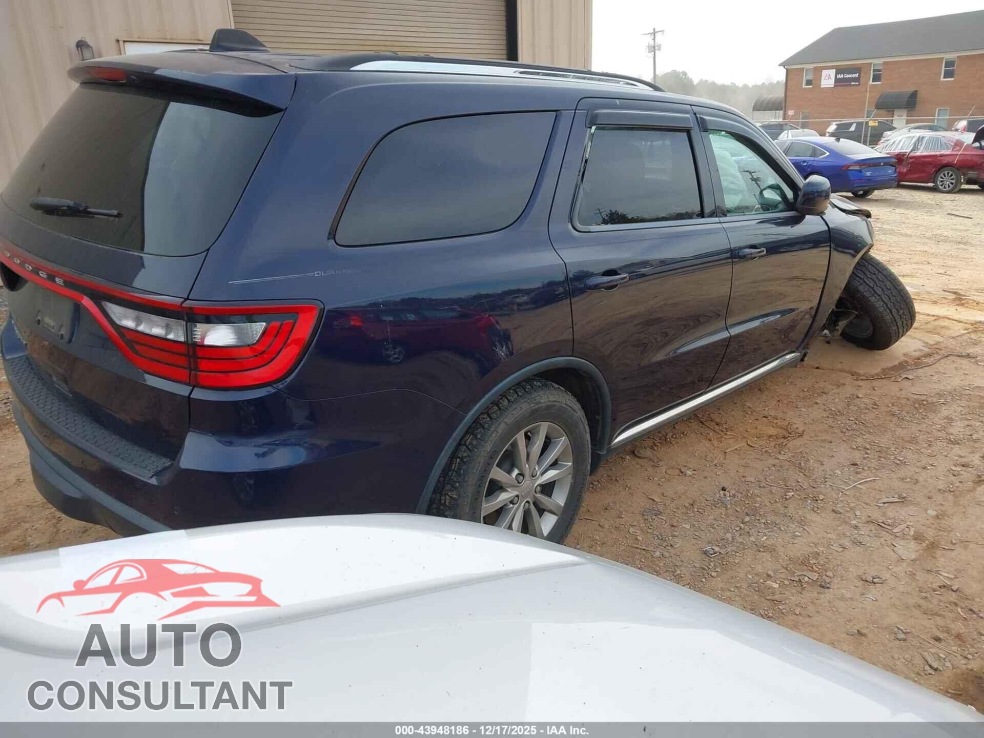 DODGE DURANGO 2017 - 1C4RDJAG6HC611948