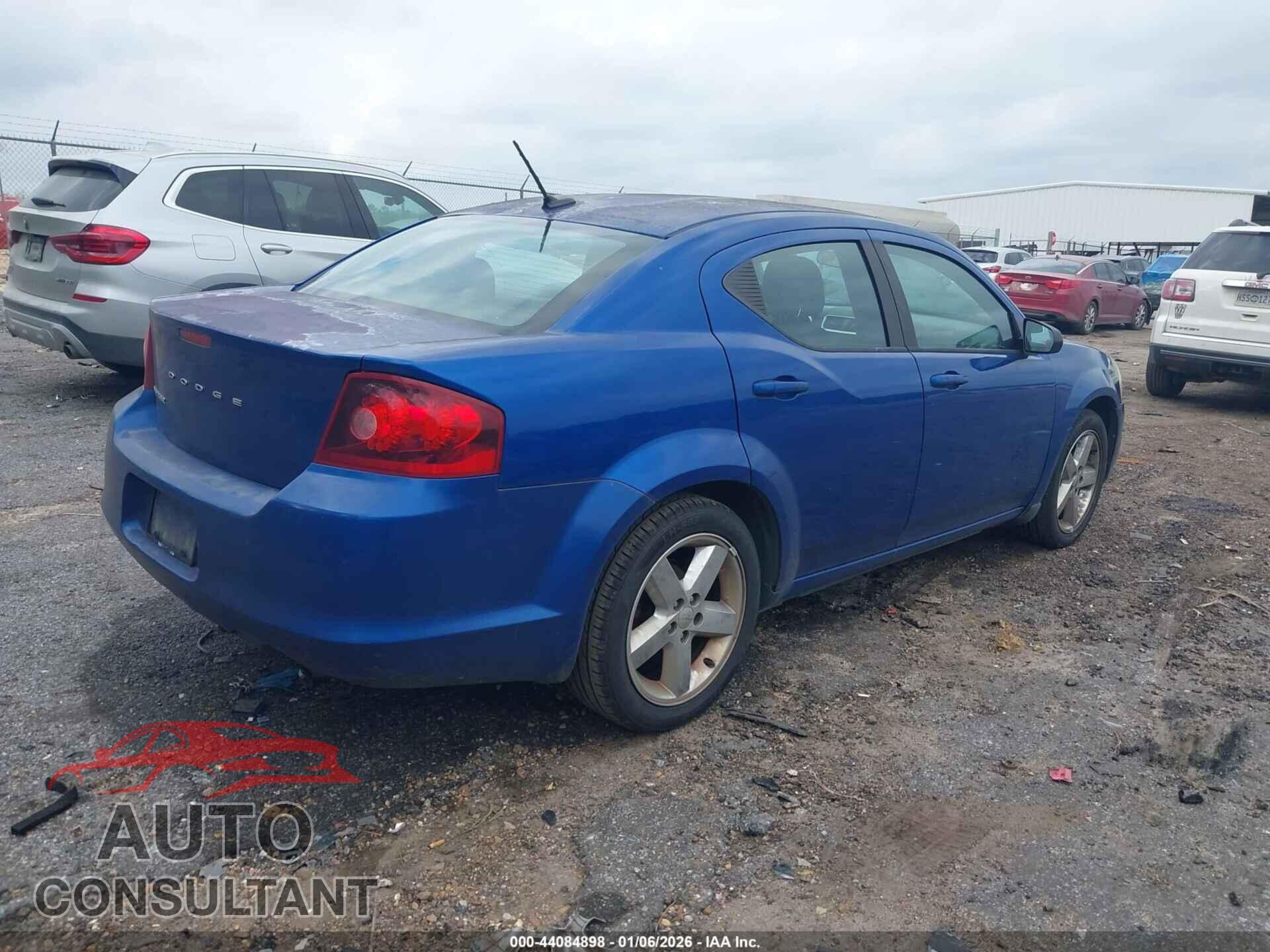 DODGE AVENGER 2013 - 1C3CDZAB4DN688359