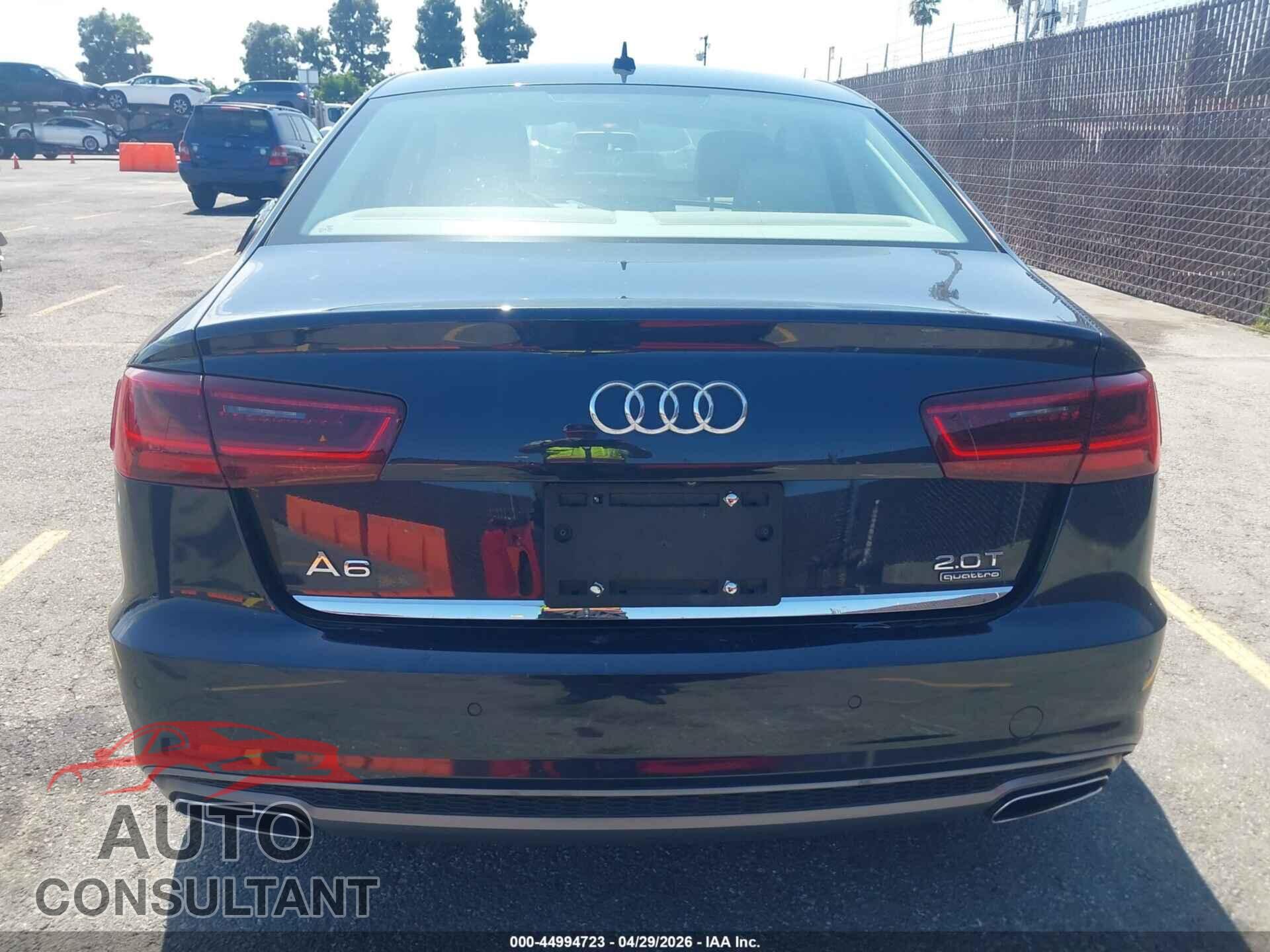 AUDI A6 2016 - WAUGFAFC1GN014701