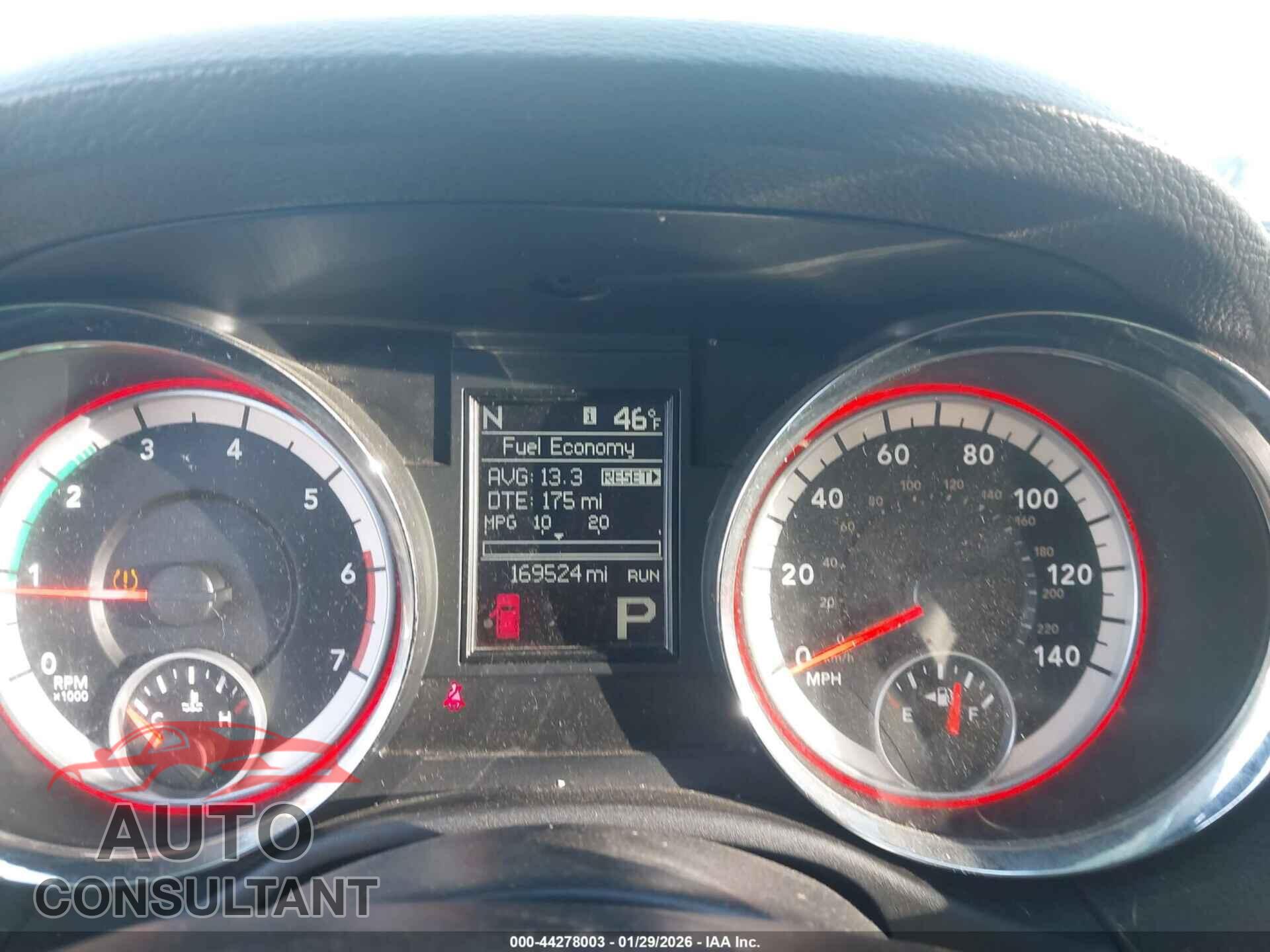 DODGE DURANGO 2013 - 1C4SDHCT4DC692480