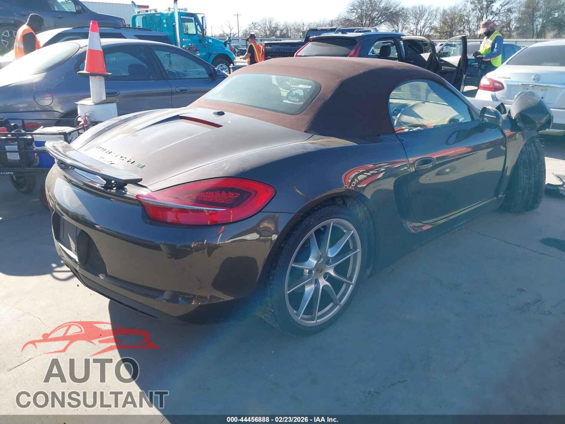 PORSCHE BOXSTER 2013 - WP0CA2A88DS114526