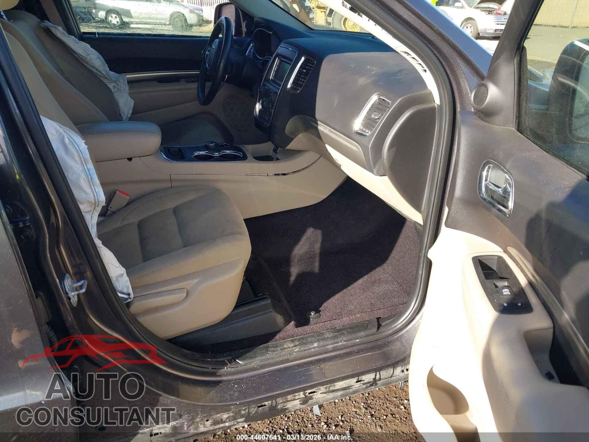 DODGE DURANGO 2017 - 1C4RDJAGXHC857532