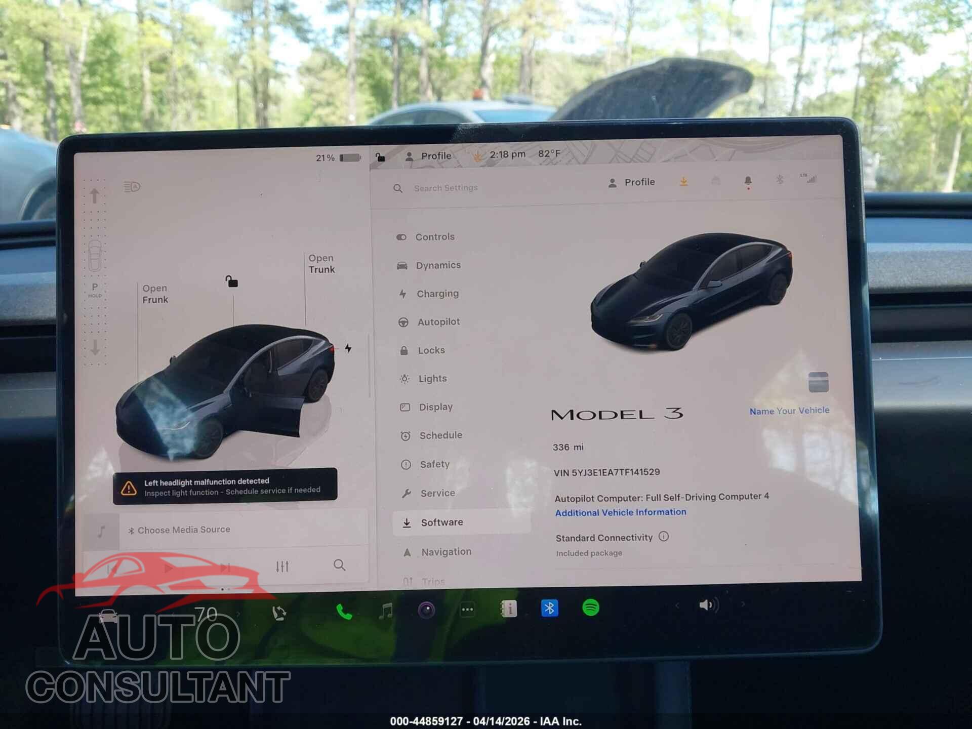 TESLA MODEL 3 2026 - 5YJ3E1EA7TF141529