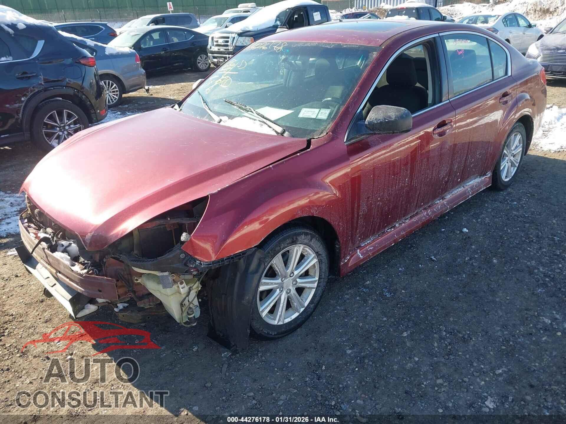 SUBARU LEGACY 2010 - 4S3BMBG60A3217907