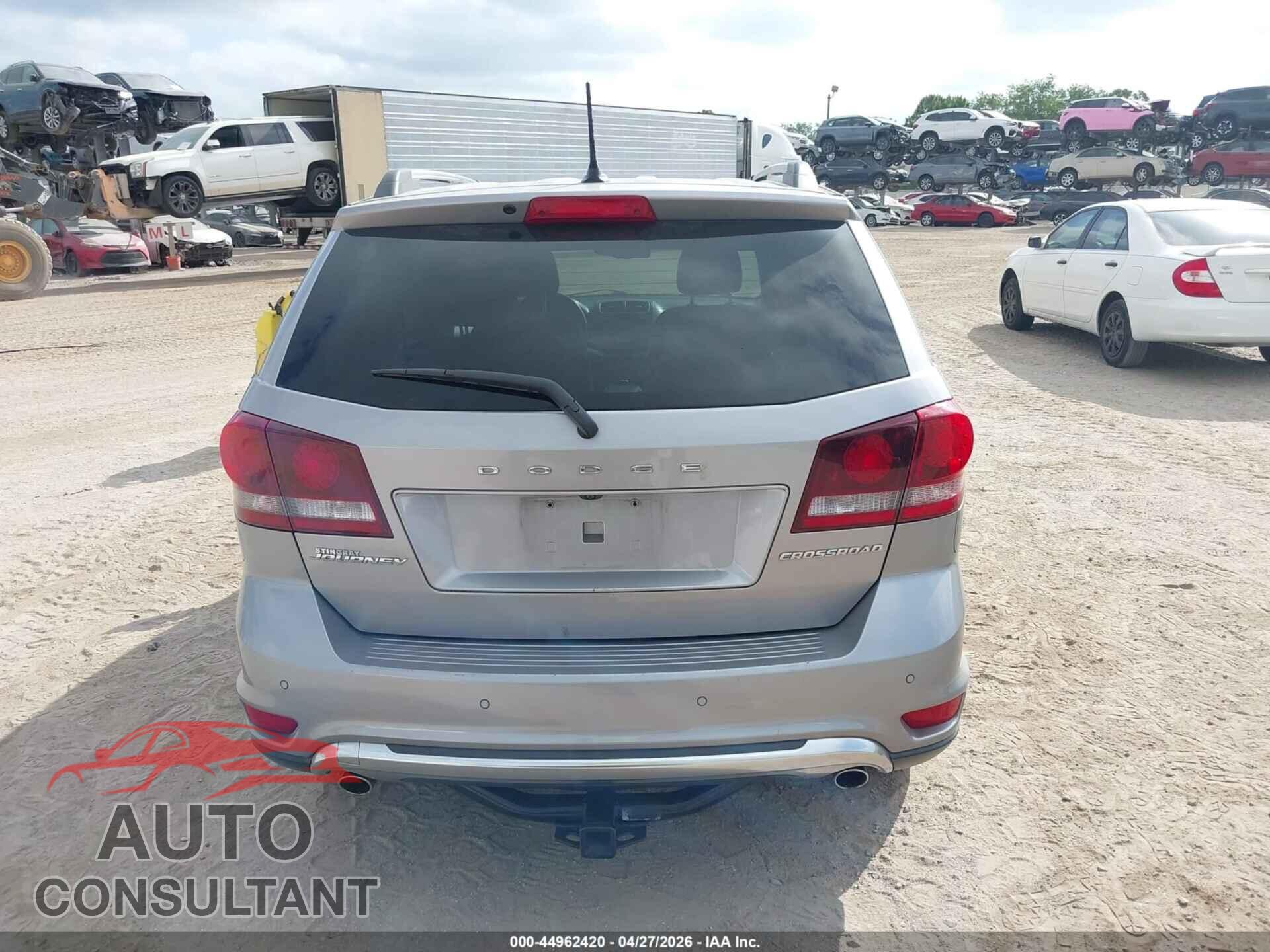 DODGE JOURNEY 2017 - 3C4PDCGG0HT685218