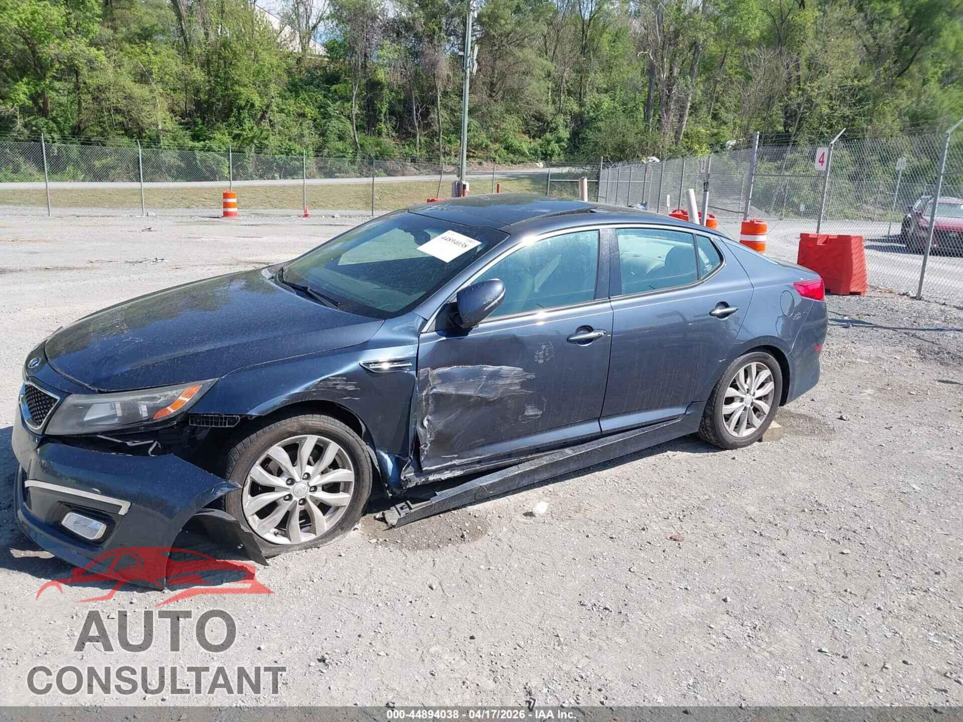 KIA OPTIMA 2015 - 5XXGN4A75FG439236