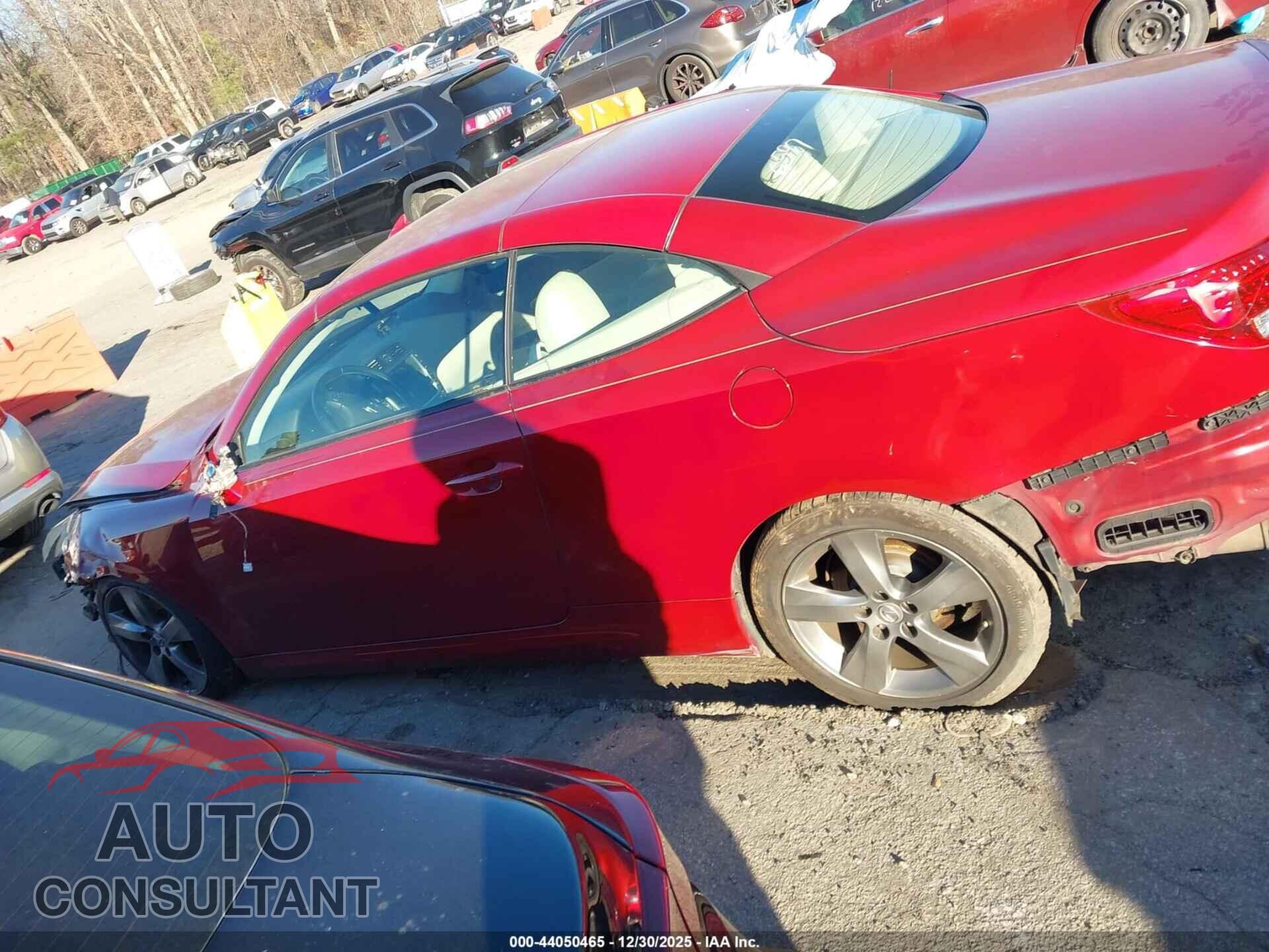 LEXUS IS 250C 2010 - JTHFF2C26A2506597