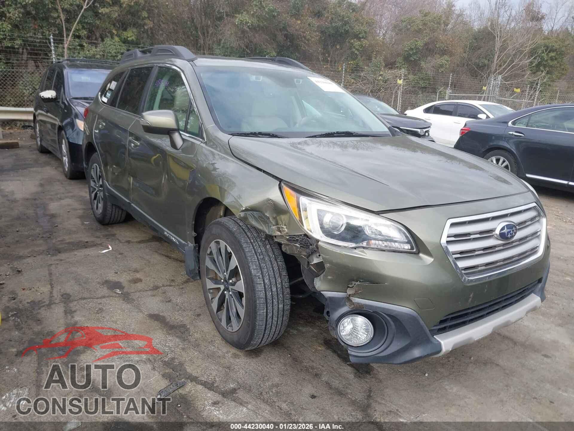 SUBARU OUTBACK 2017 - 4S4BSANC5H3434402