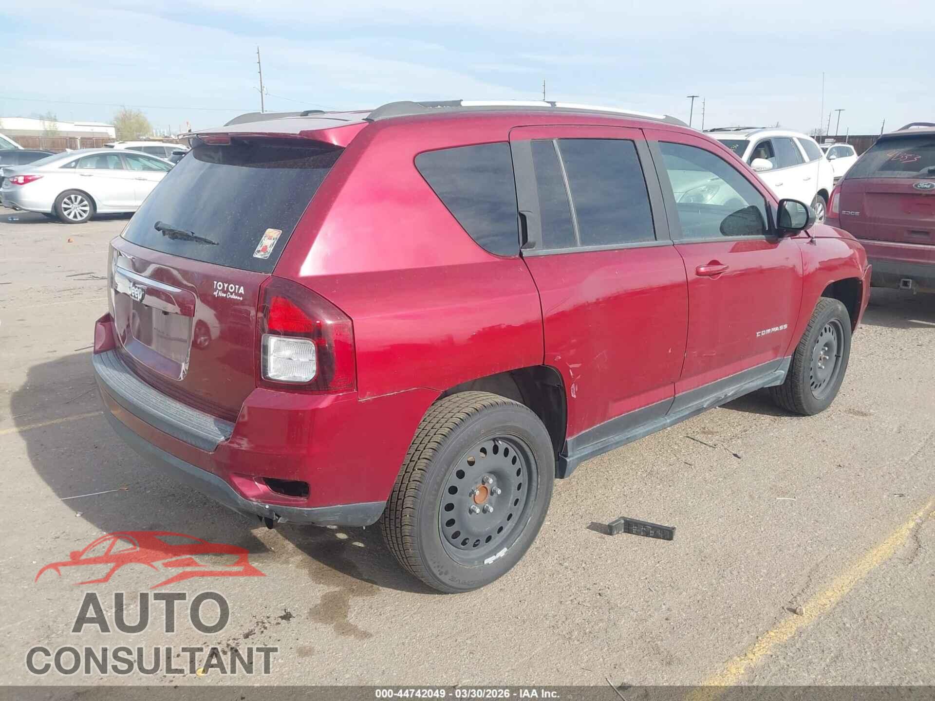 JEEP COMPASS 2016 - 1C4NJCBA3GD742695