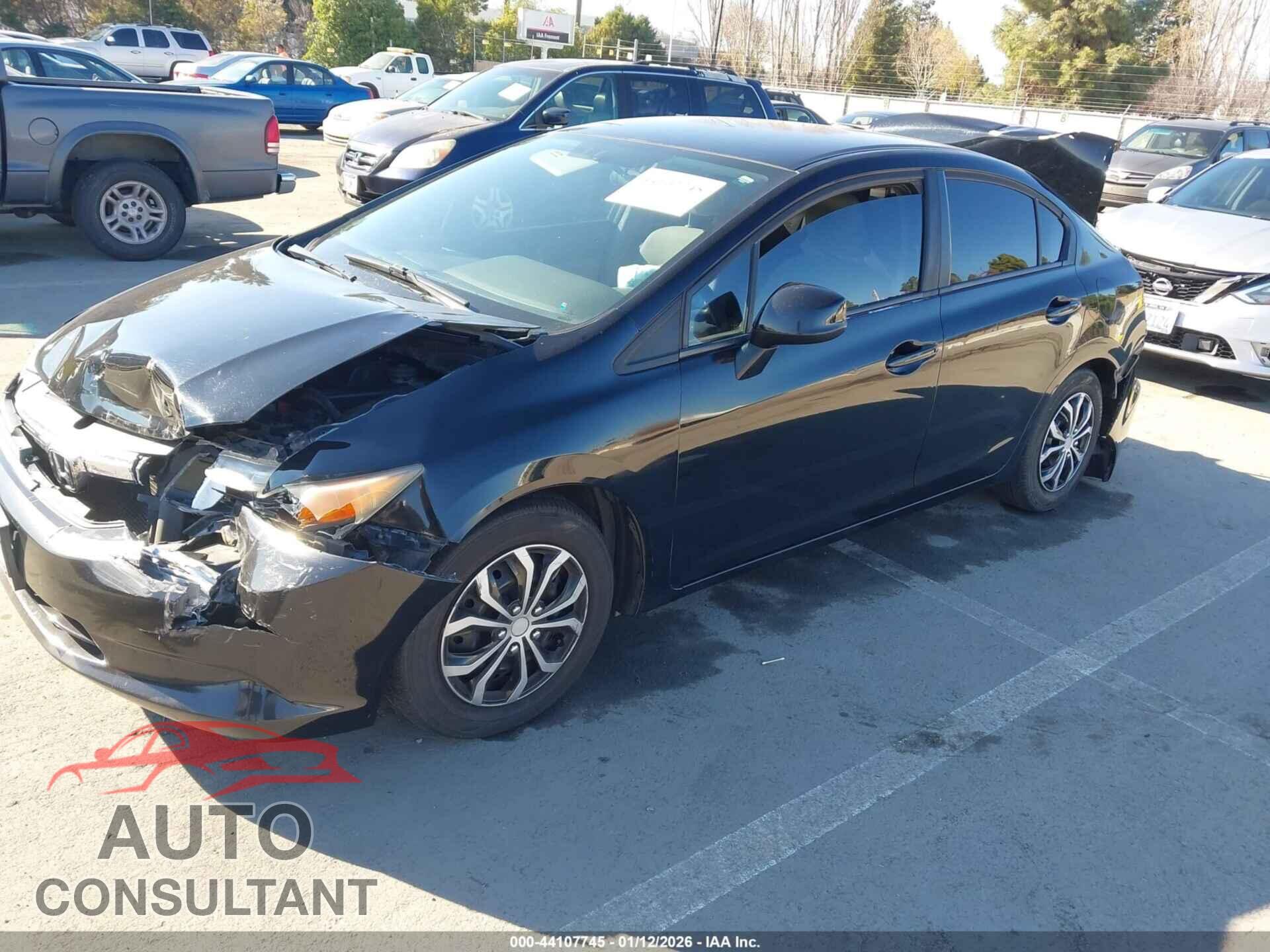 HONDA CIVIC 2012 - 2HGFB2F50CH552909