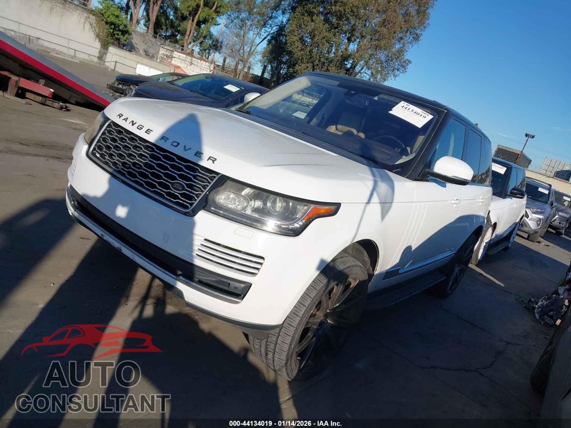 LAND ROVER RANGE ROVER 2016 - SALGS2VFXGA273882
