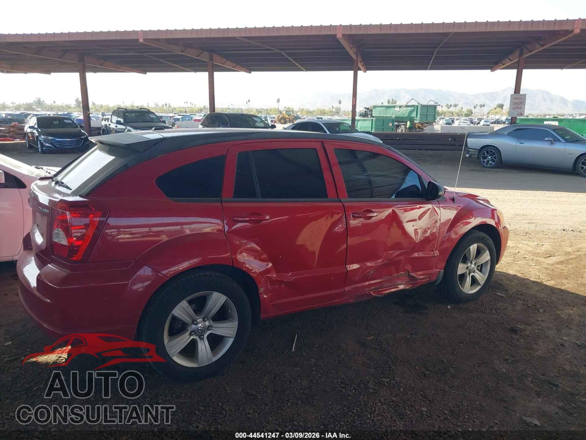 DODGE CALIBER 2012 - 1C3CDWDAXCD527794