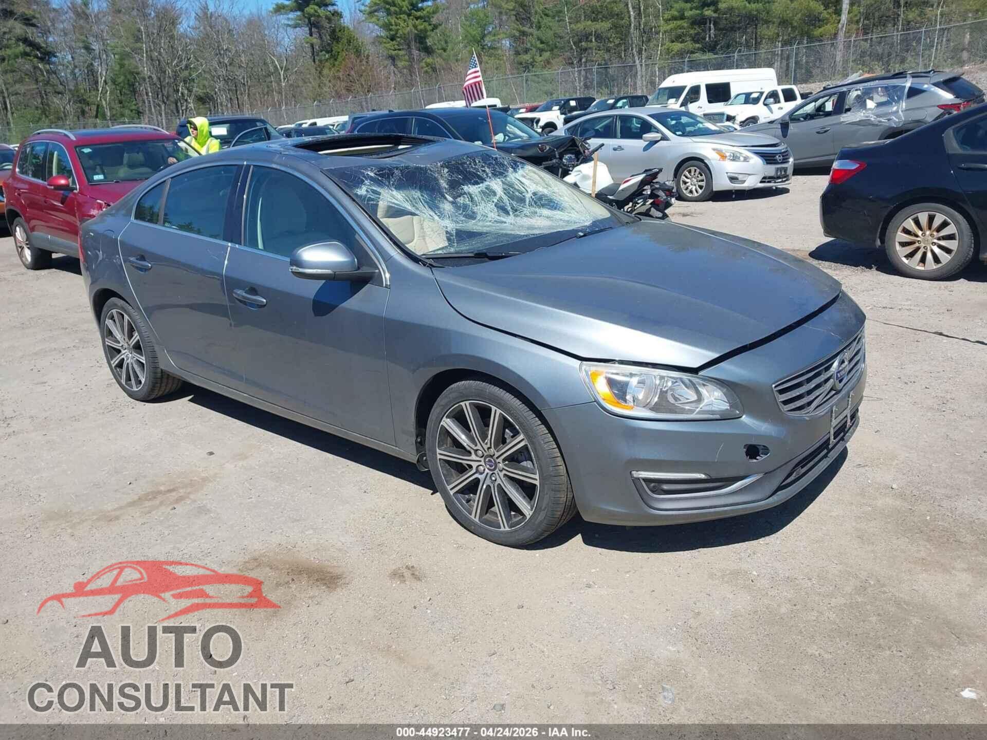 VOLVO S60 INSCRIPTION 2016 - LYV612TK7GB102182
