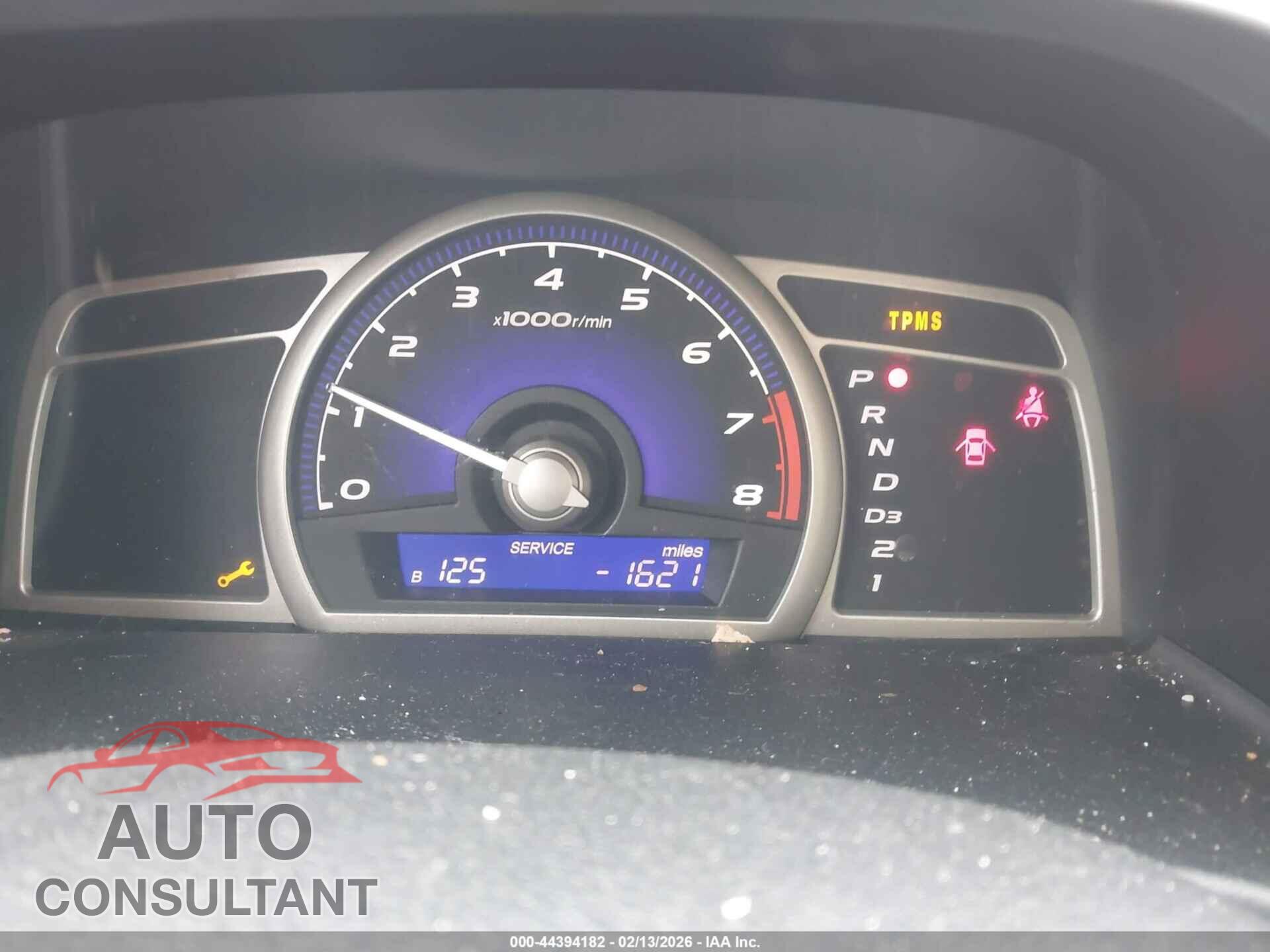 HONDA CIVIC 2009 - 19XFA16589E004642
