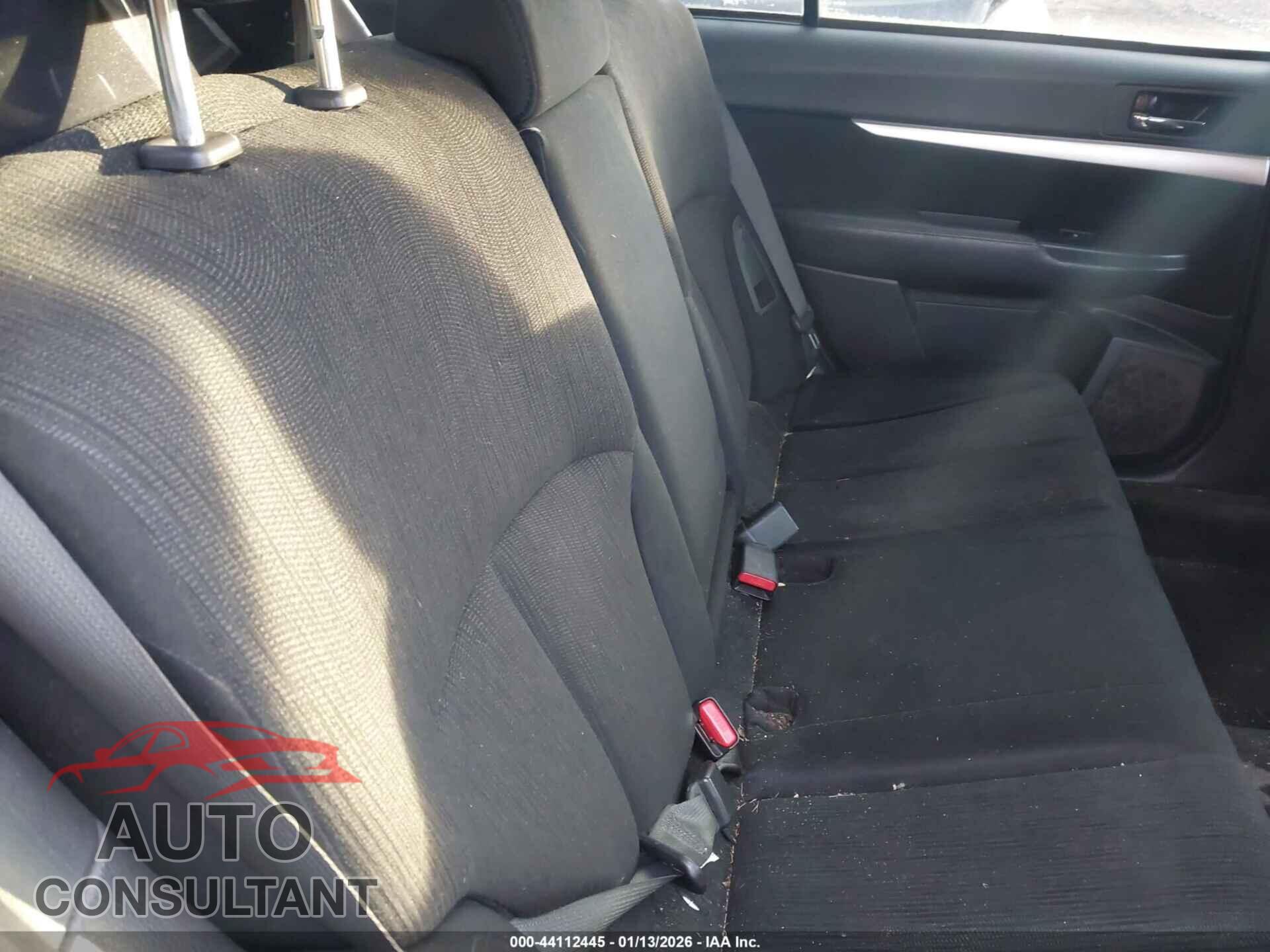 SUBARU OUTBACK 2013 - 4S4BRBCC5D3203515