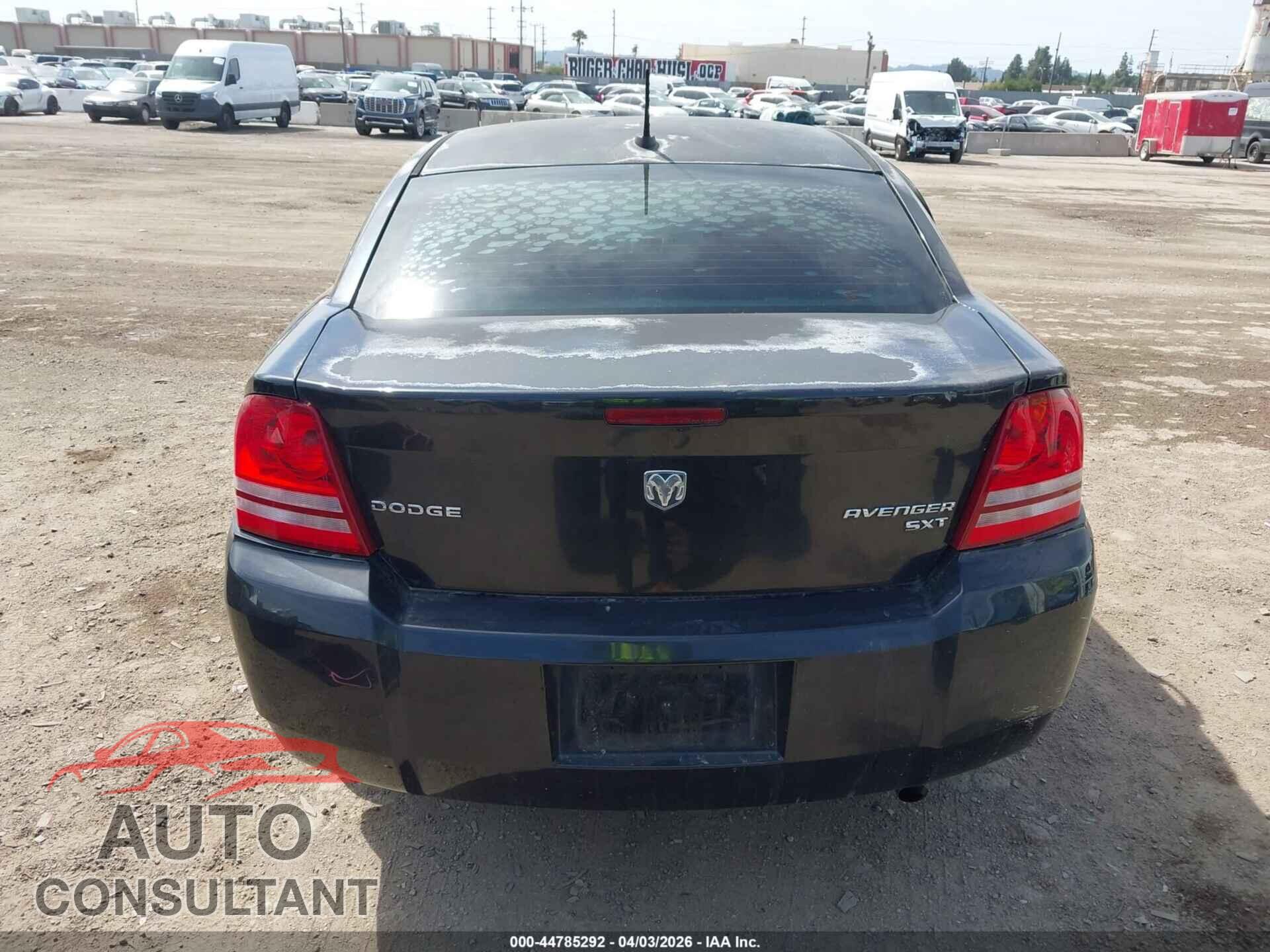 DODGE AVENGER 2010 - 1B3CC4FB3AN236085