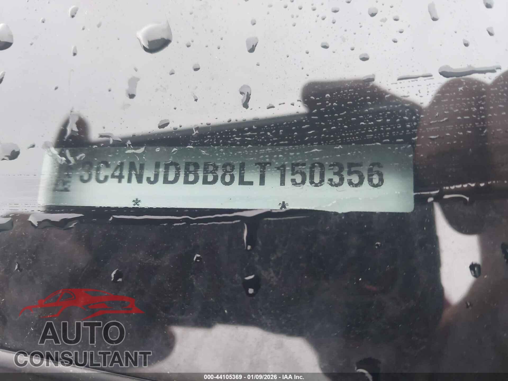 JEEP COMPASS 2020 - 3C4NJDBB8LT150356