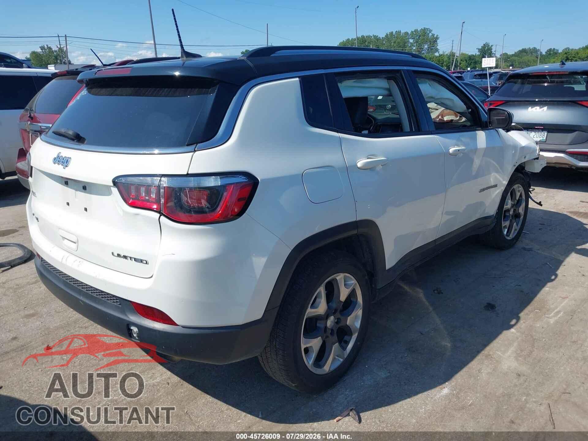 JEEP COMPASS 2018 - 3C4NJDCB4JT433252