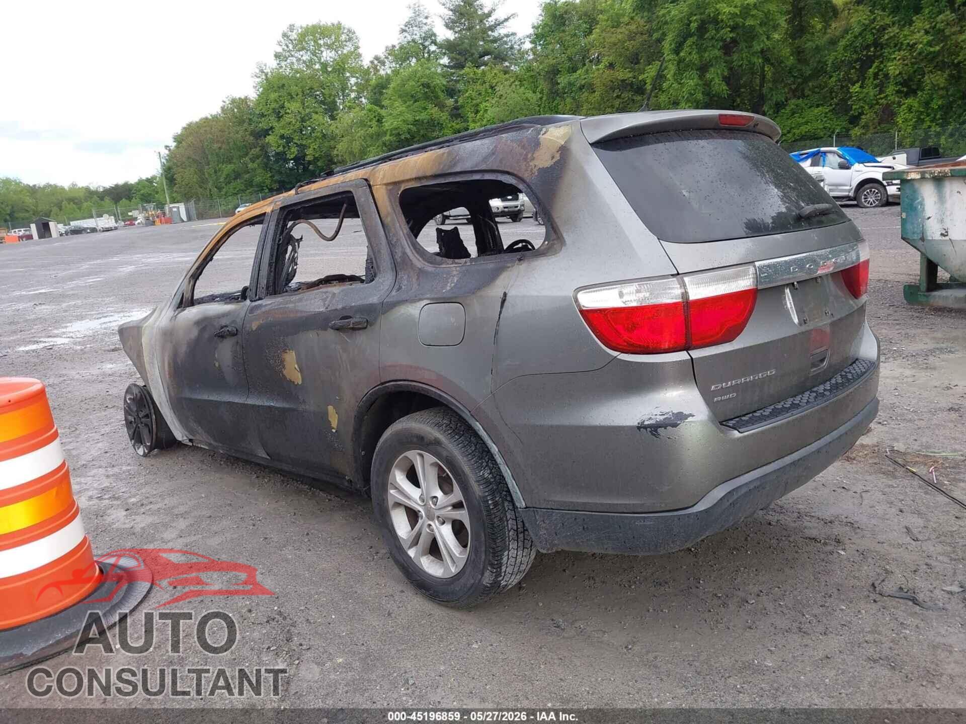 DODGE DURANGO 2012 - 1C4RDJAG4CC112722