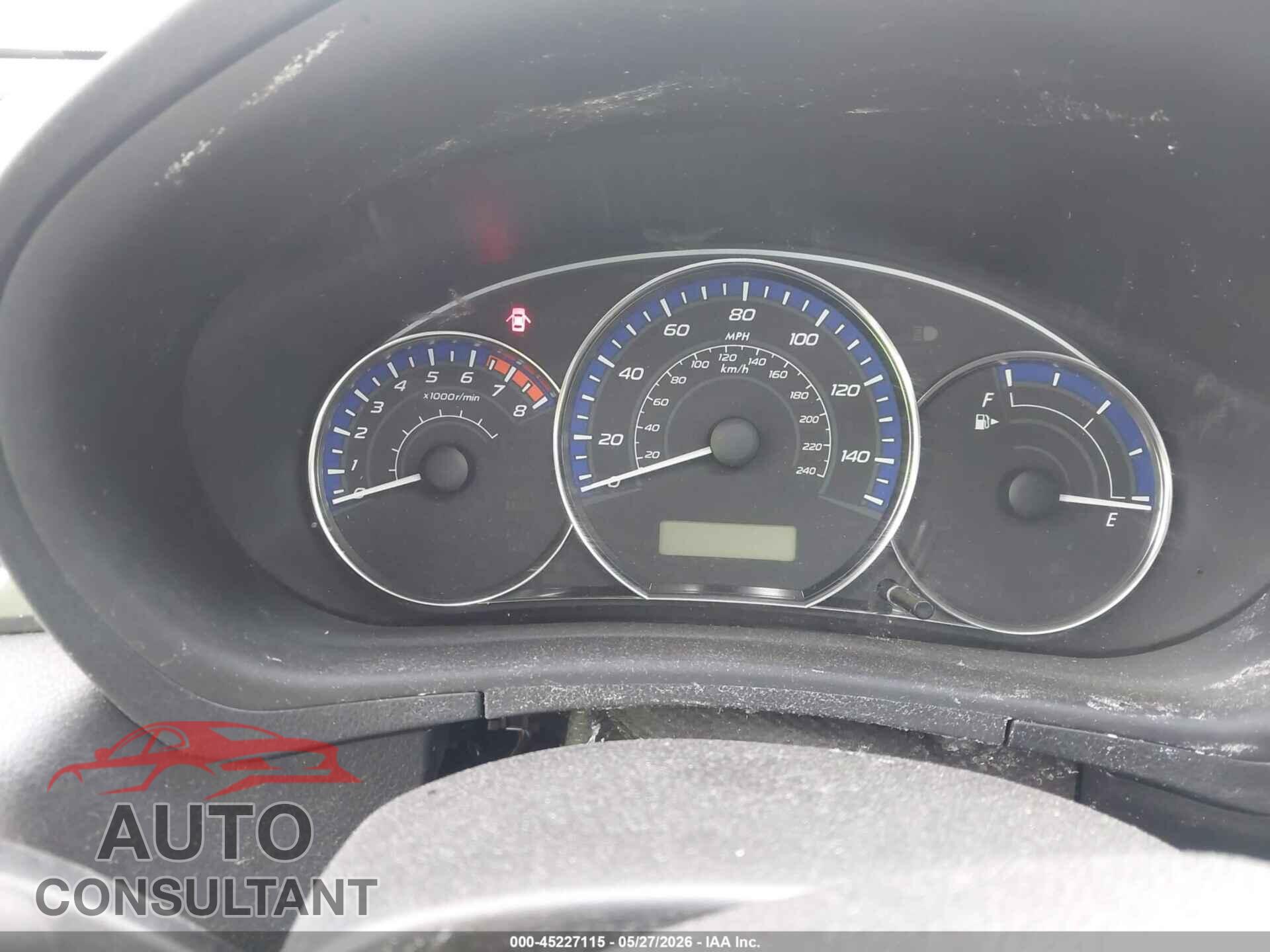 SUBARU FORESTER 2012 - JF2SHADC0CH416892
