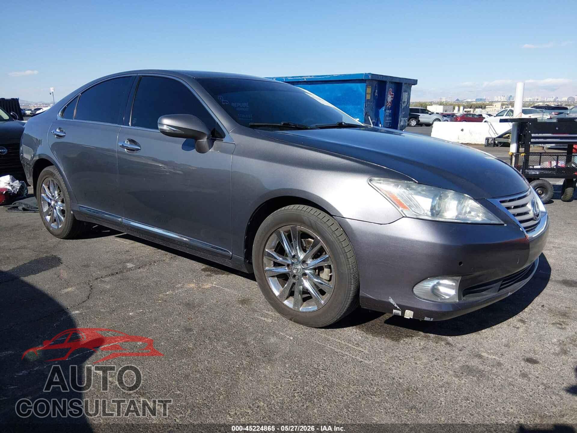 LEXUS ES 350 2012 - JTHBK1EG3C2505228